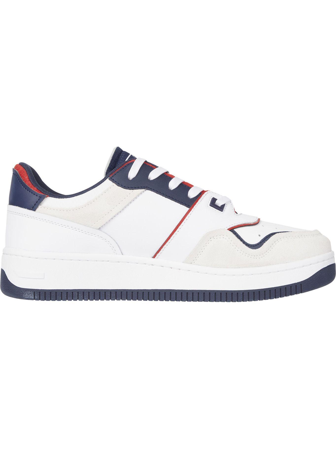 Zapatillas Basket Color Block Blanco Tommy jeans-2