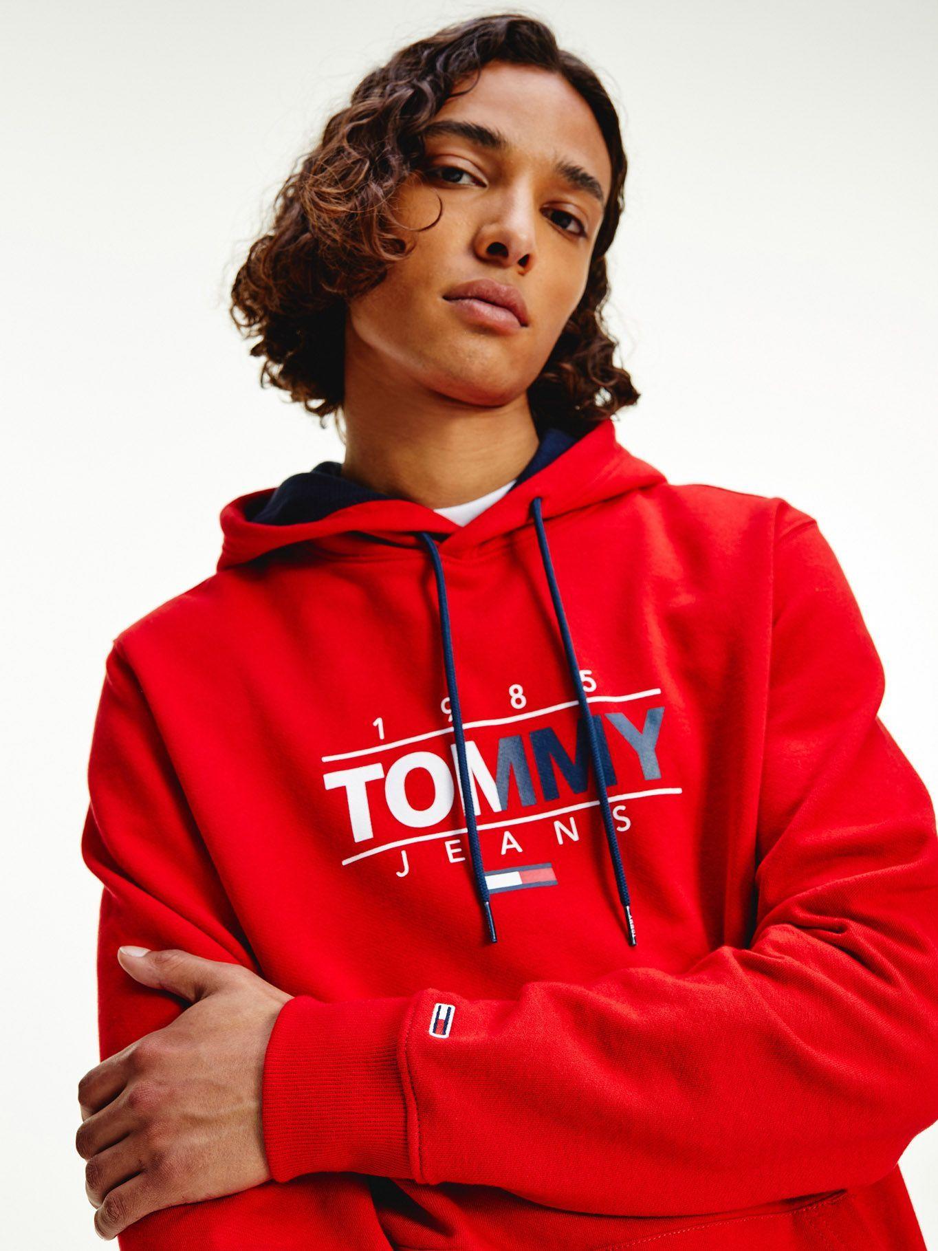 Polerón Hoodie Essential Graphic Rojo Tommy Hilfiger-2