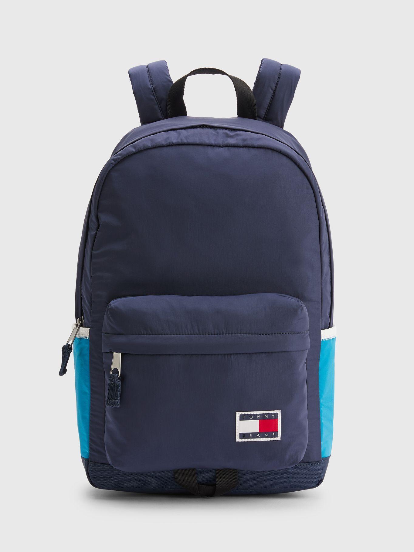 Mochila College Essential Logo Azul Tommy Hilfiger-0