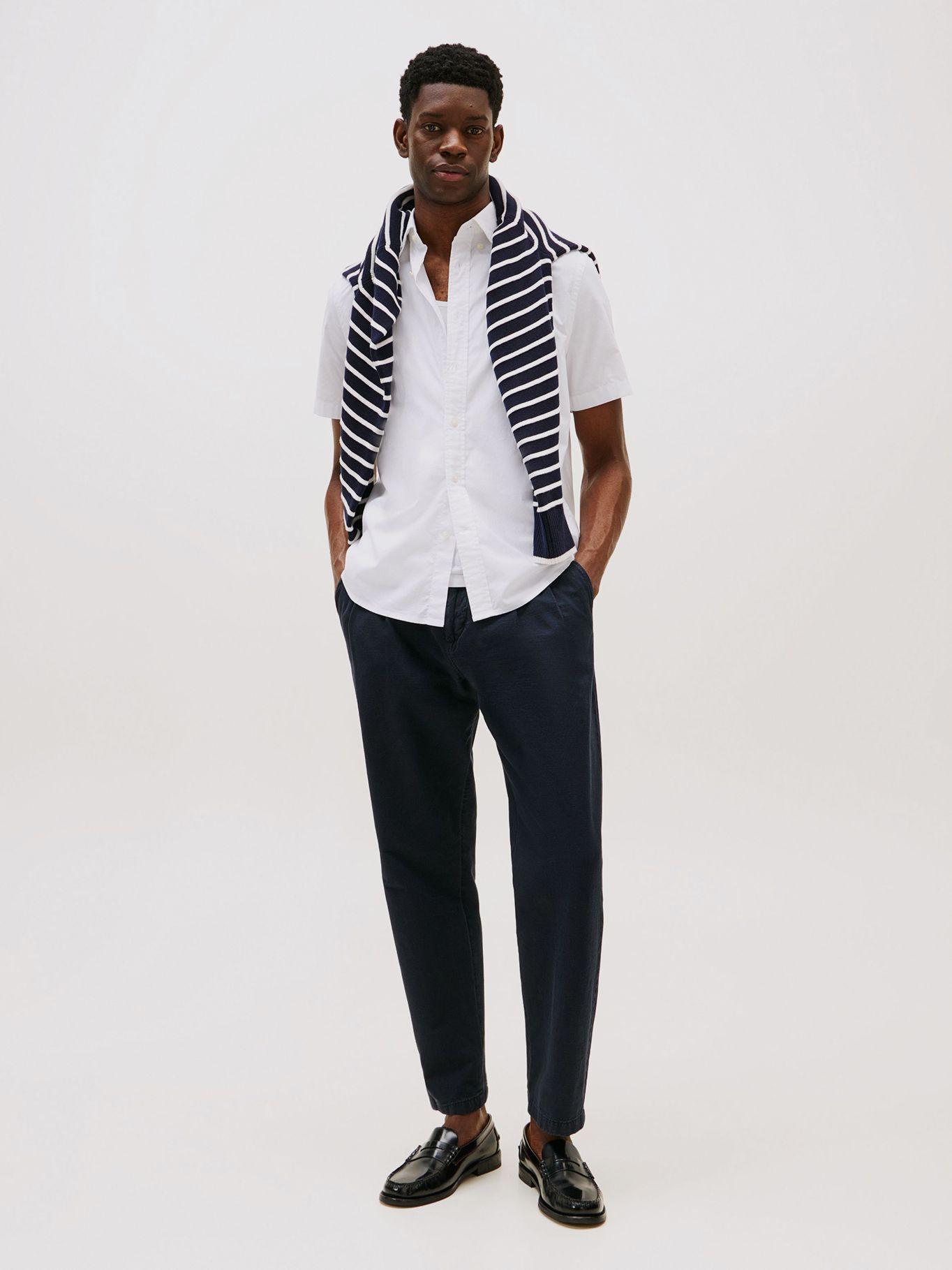 Camisa Flex Poplin Solid Blanco Tommy Hilfiger-1