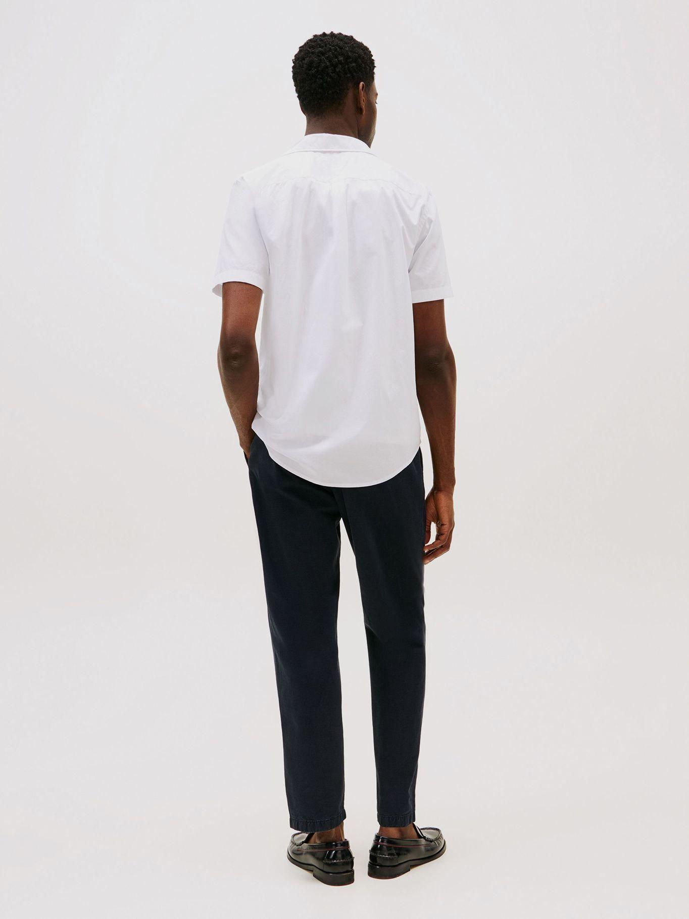 Camisa Flex Poplin Solid Blanco Tommy Hilfiger-2