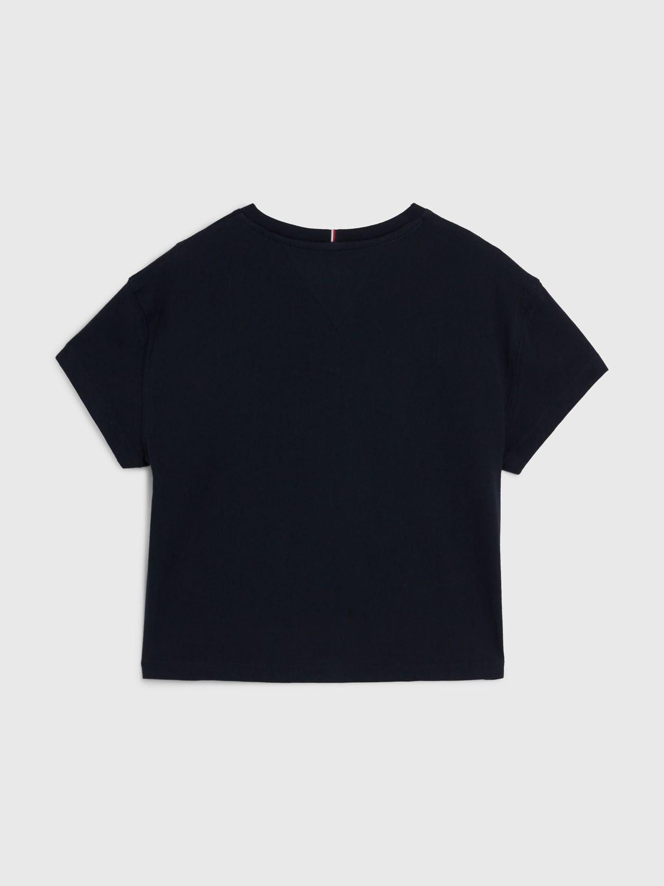 Polera Timeless Logo Azul Tommy Hilfiger-1