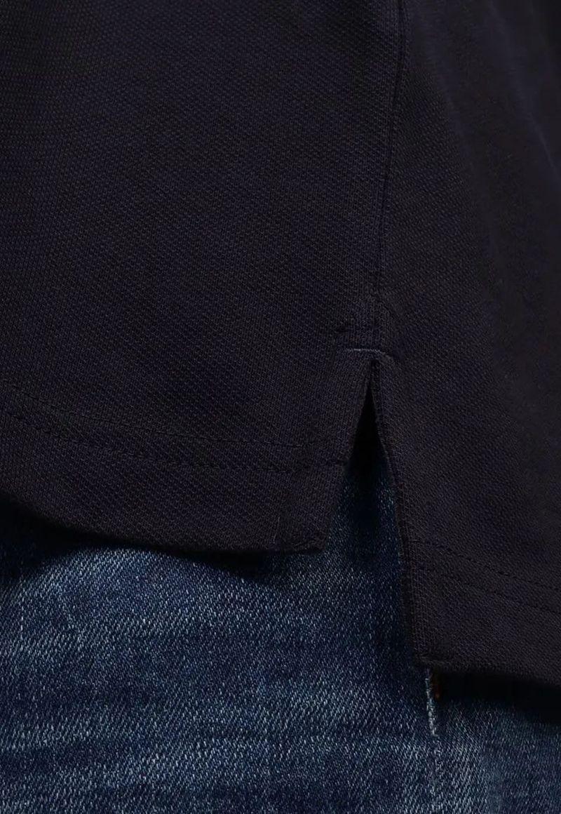 Polo Ic Stack Con Logo Regular/Fit Azul Tommy Hilfiger-4