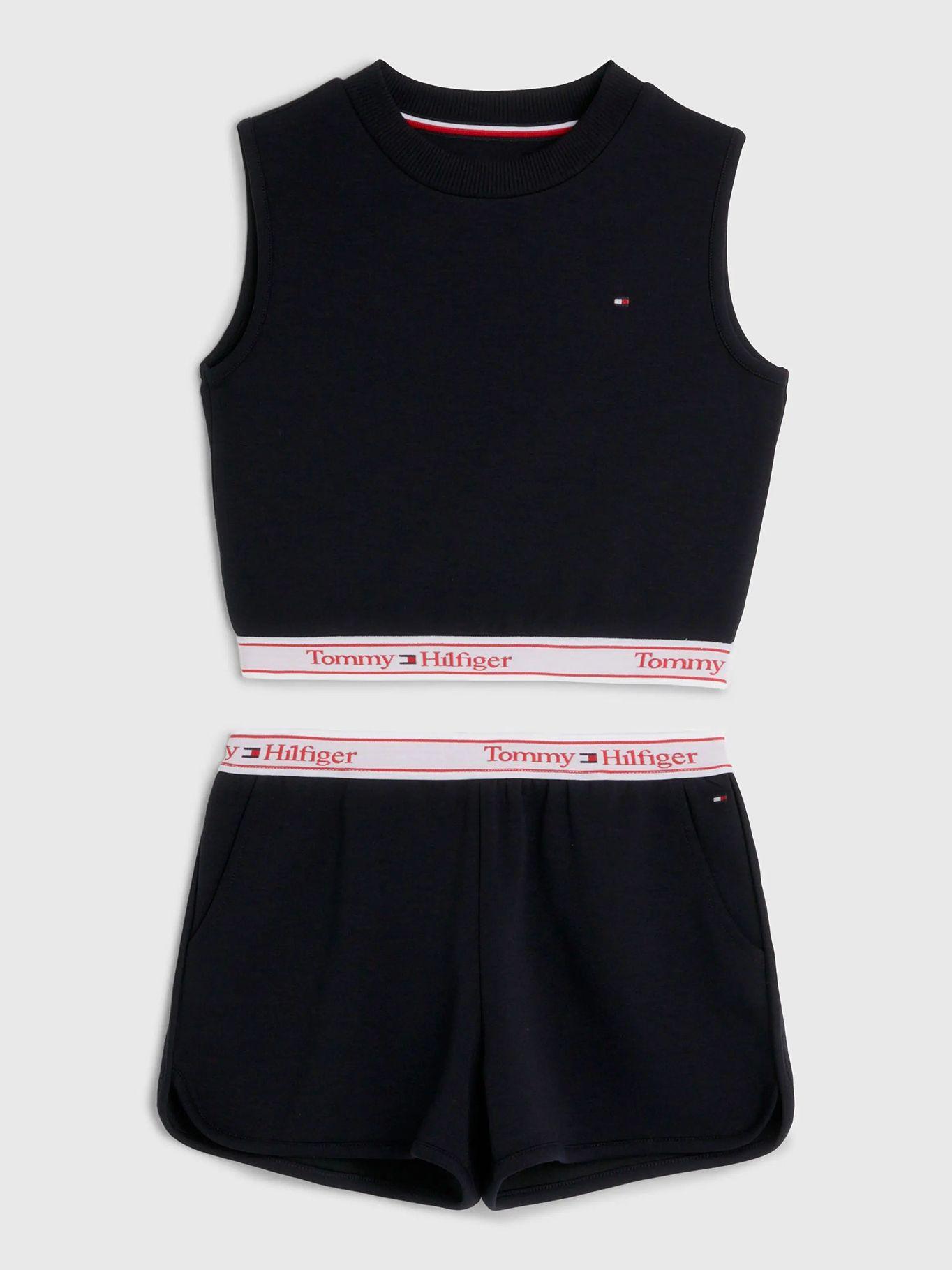 Polera Sin Mangas Y Shorts Azul Tommy Hilfiger-0