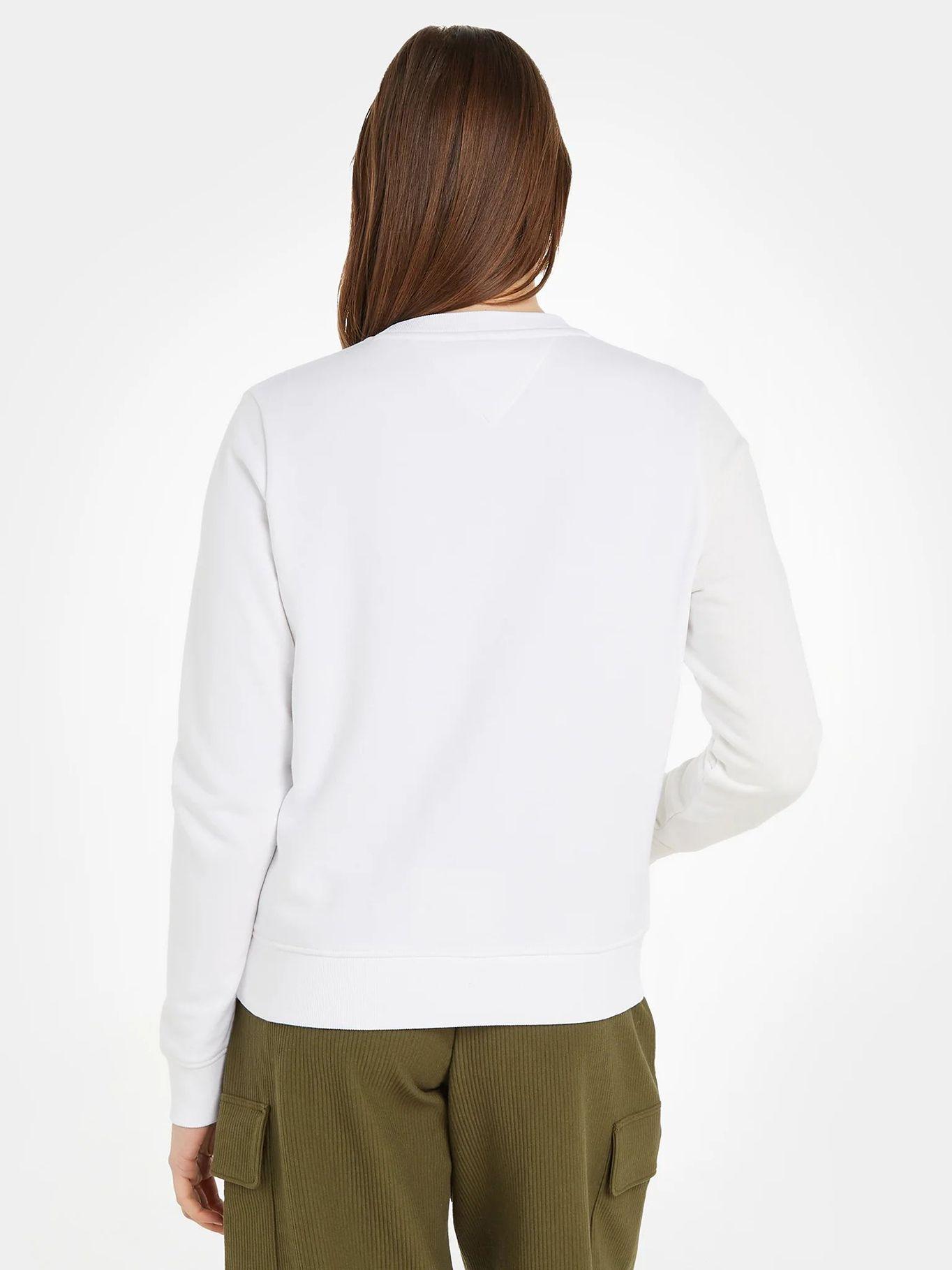 Polerón Modern C-Neck Con Logo Blanco Tommy Jeans-1