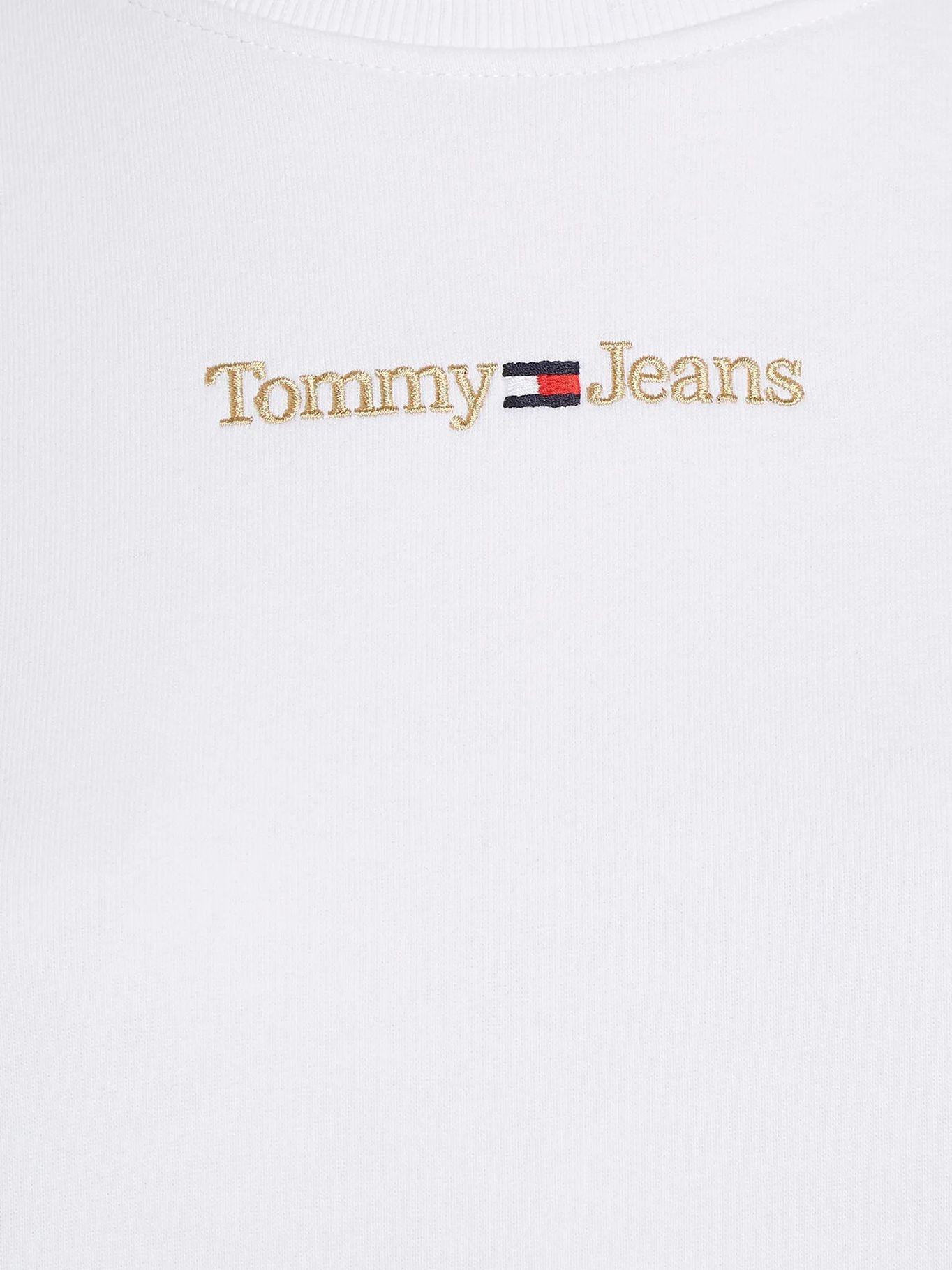 Polerón Modern C-Neck Con Logo Blanco Tommy Jeans-3