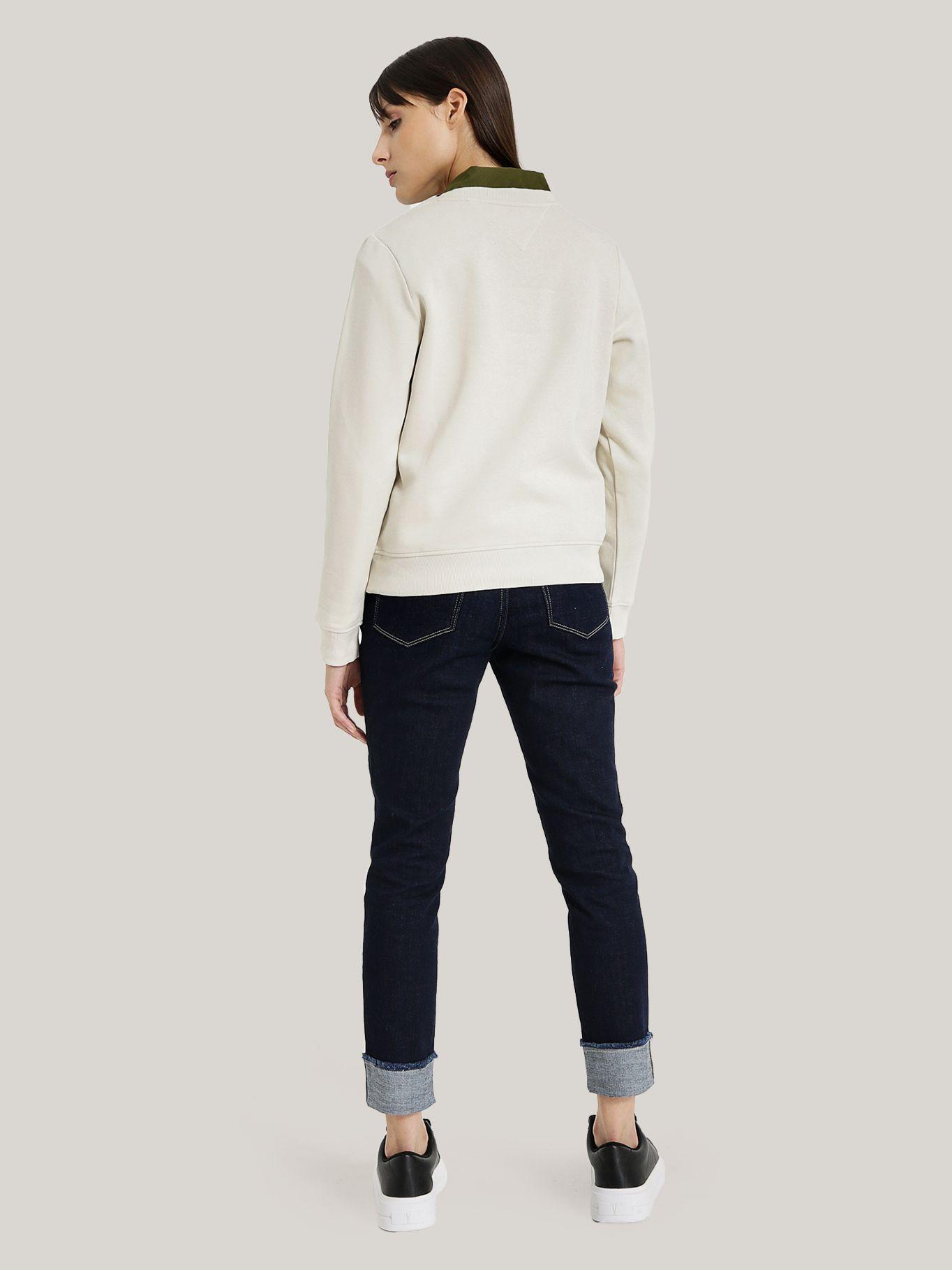 POLERÓN ESSENTIAL LINEAR LOGO BEIGE TOMMY JEANS-2