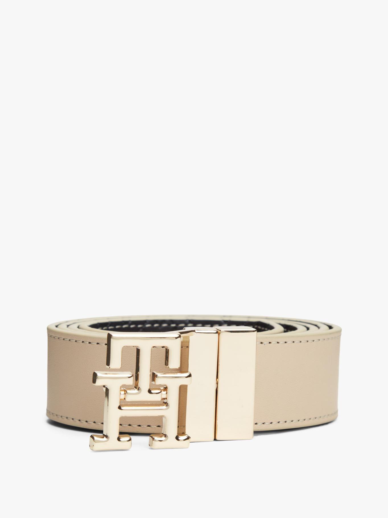 Cinturón Reversible Monogram Tommy Hilfiger Beige-5
