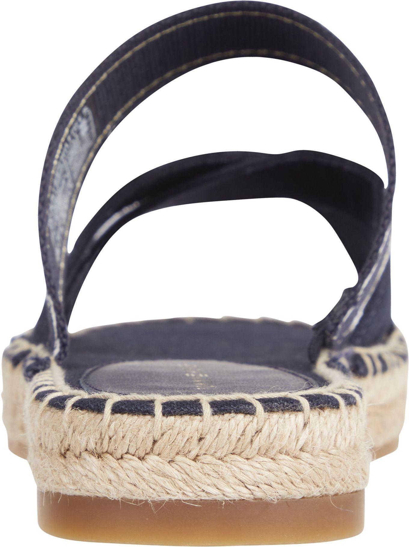 Sandalias Cruzadas Con Logo Azul Tommy Hilfiger-4