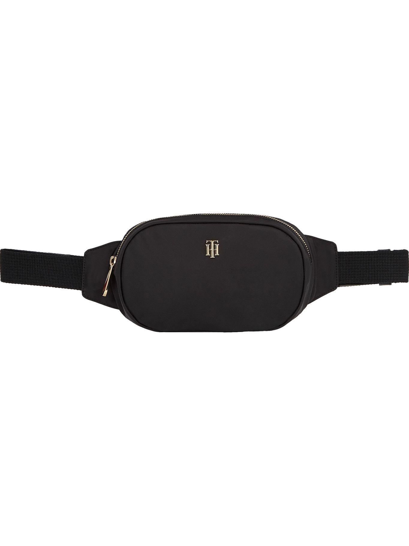 Riñonera Poppy Con Logo Negro Tommy Hilfiger-0