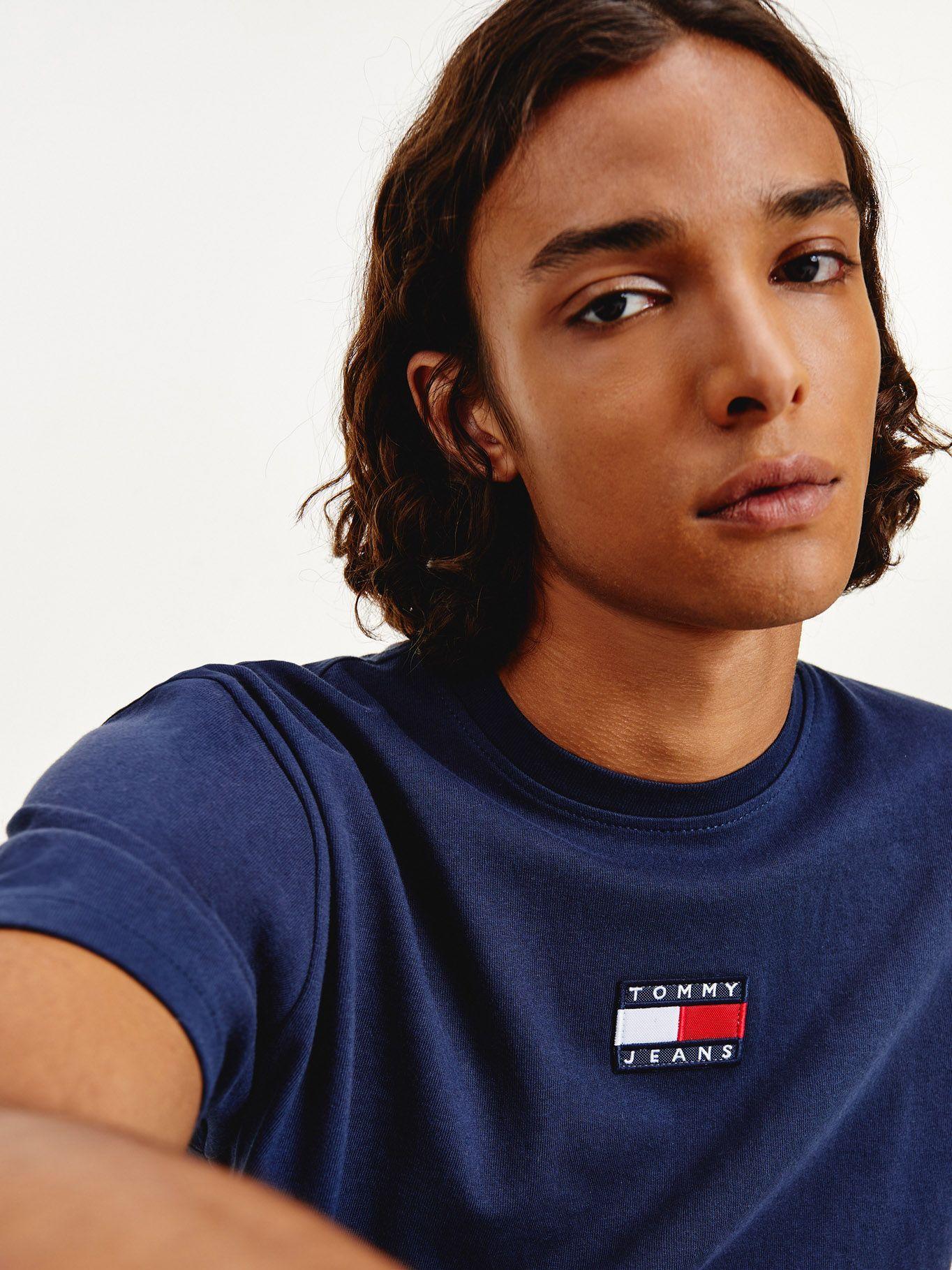 Polera Badge Azul Tommy Jeans F2-2