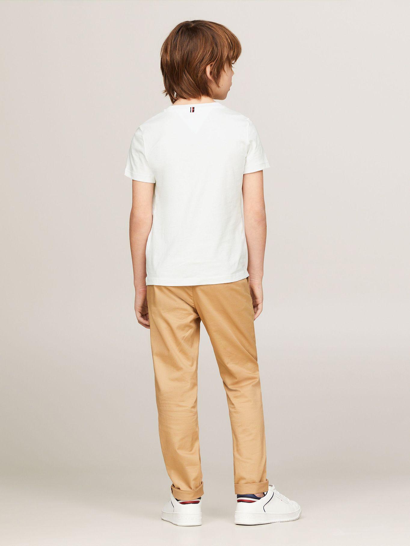 Polera De Niños Essential C-Neck Blanco Tommy Hilfiger-2