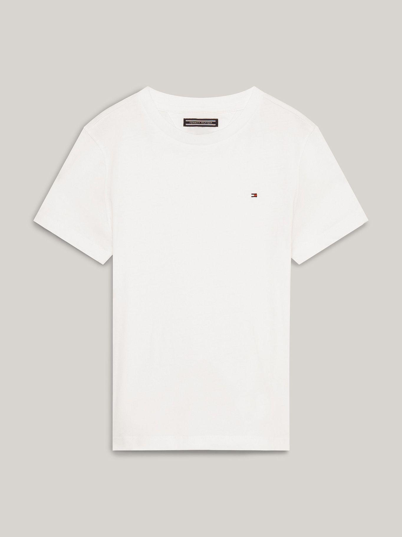Polera De Niños Essential C-Neck Blanco Tommy Hilfiger-4