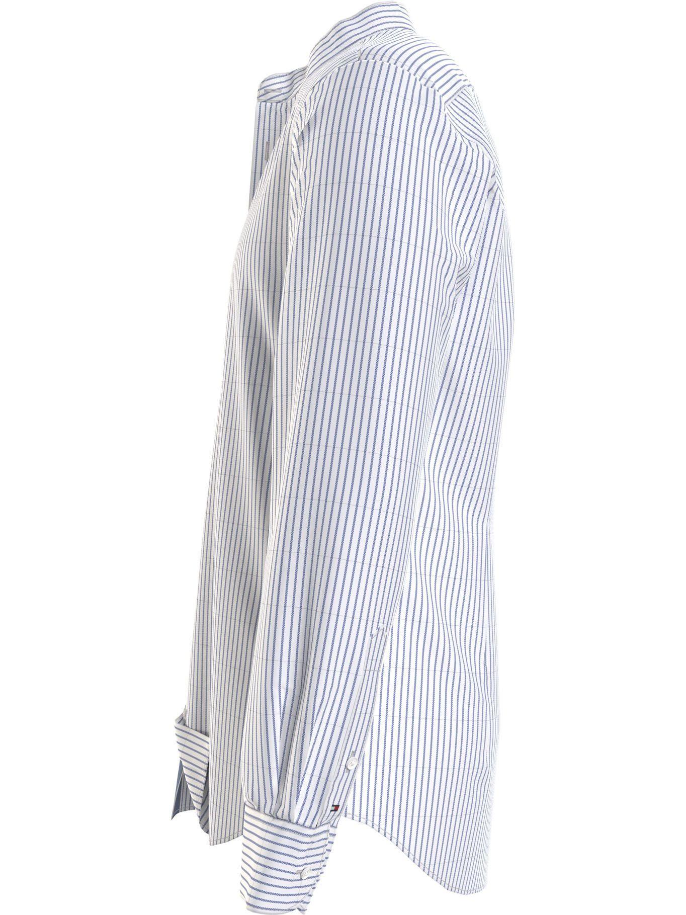 Camisa A Rayas Regular Fit Azul Tommy Hilfiger-2