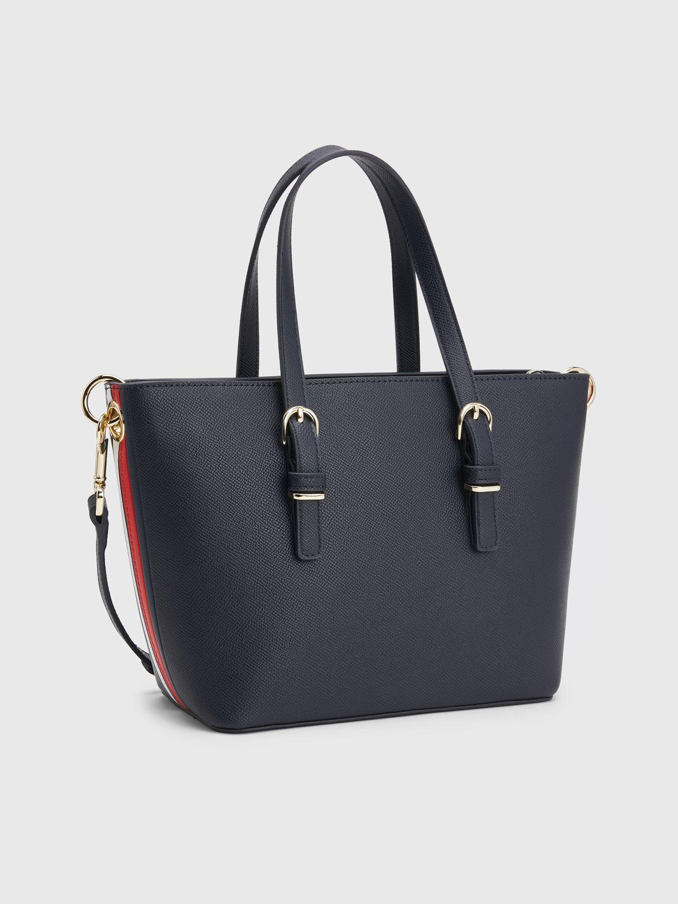 Bolso Tote Small Signature Azul Tommy Hilfiger-1