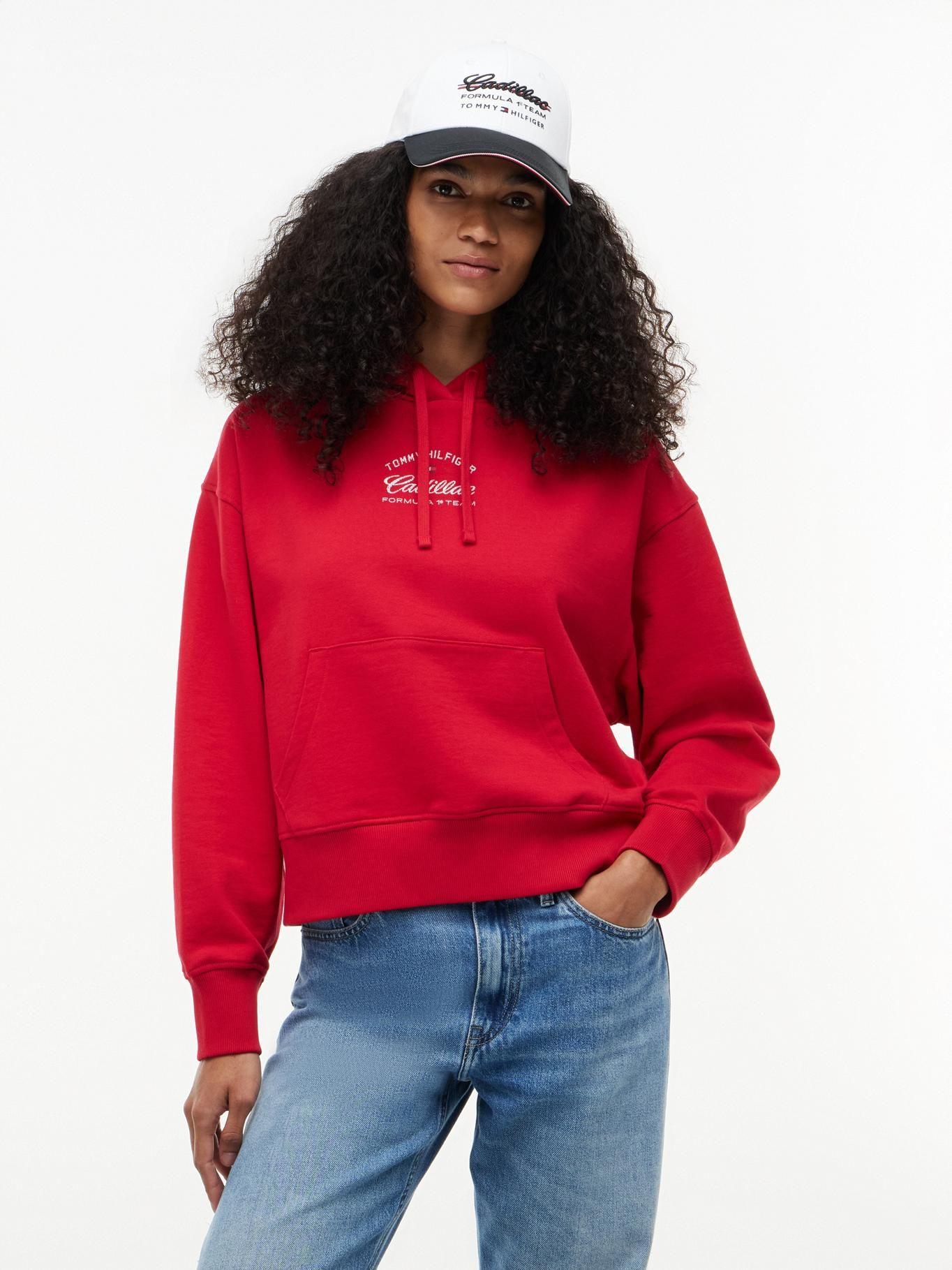 Polerón Hoodie TH x Cadillac F1 Rojo Tommy Hilfiger-0