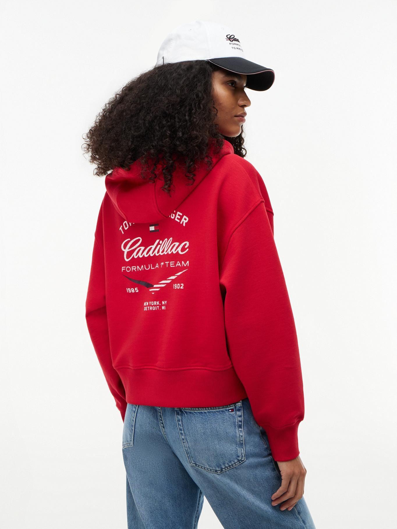 Polerón Hoodie TH x Cadillac F1 Rojo Tommy Hilfiger-2