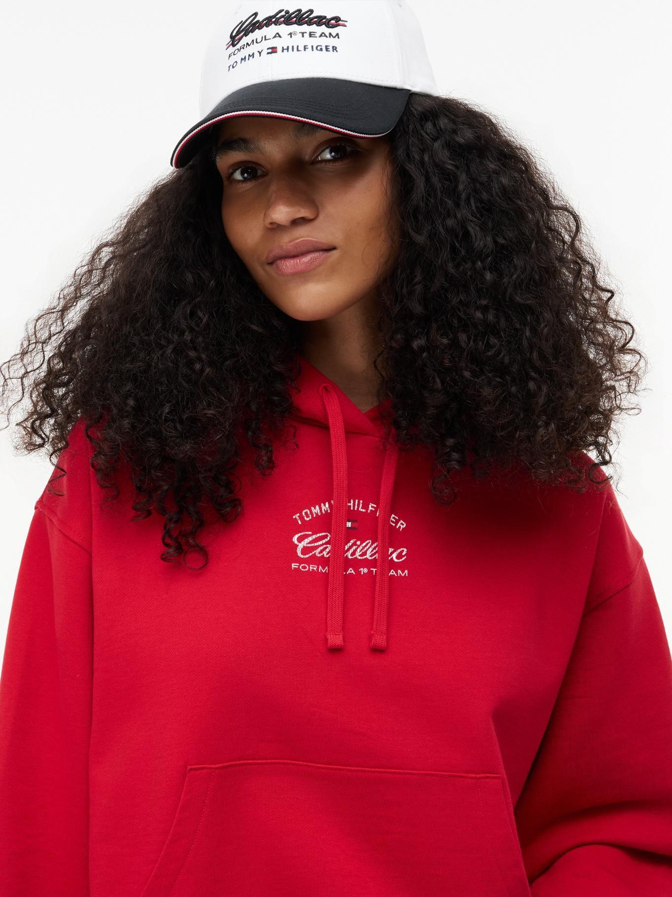 Polerón Hoodie TH x Cadillac F1 Rojo Tommy Hilfiger-4