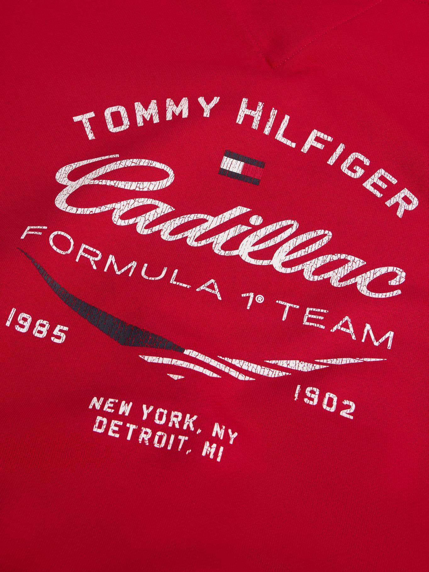 Polerón Hoodie TH x Cadillac F1 Rojo Tommy Hilfiger-5