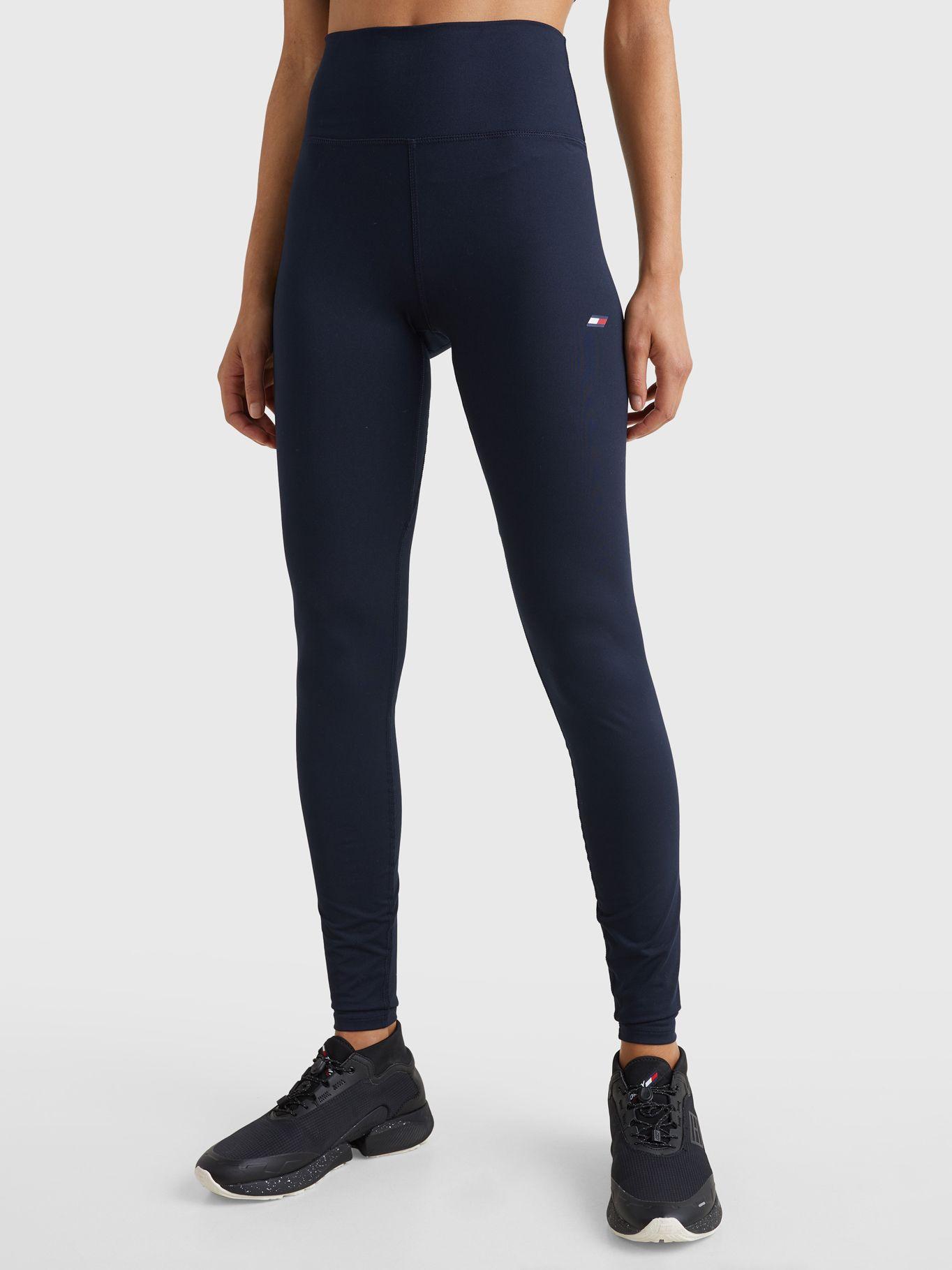 Leggings Essential Con Logo Azul Tommy Hilfiger-2