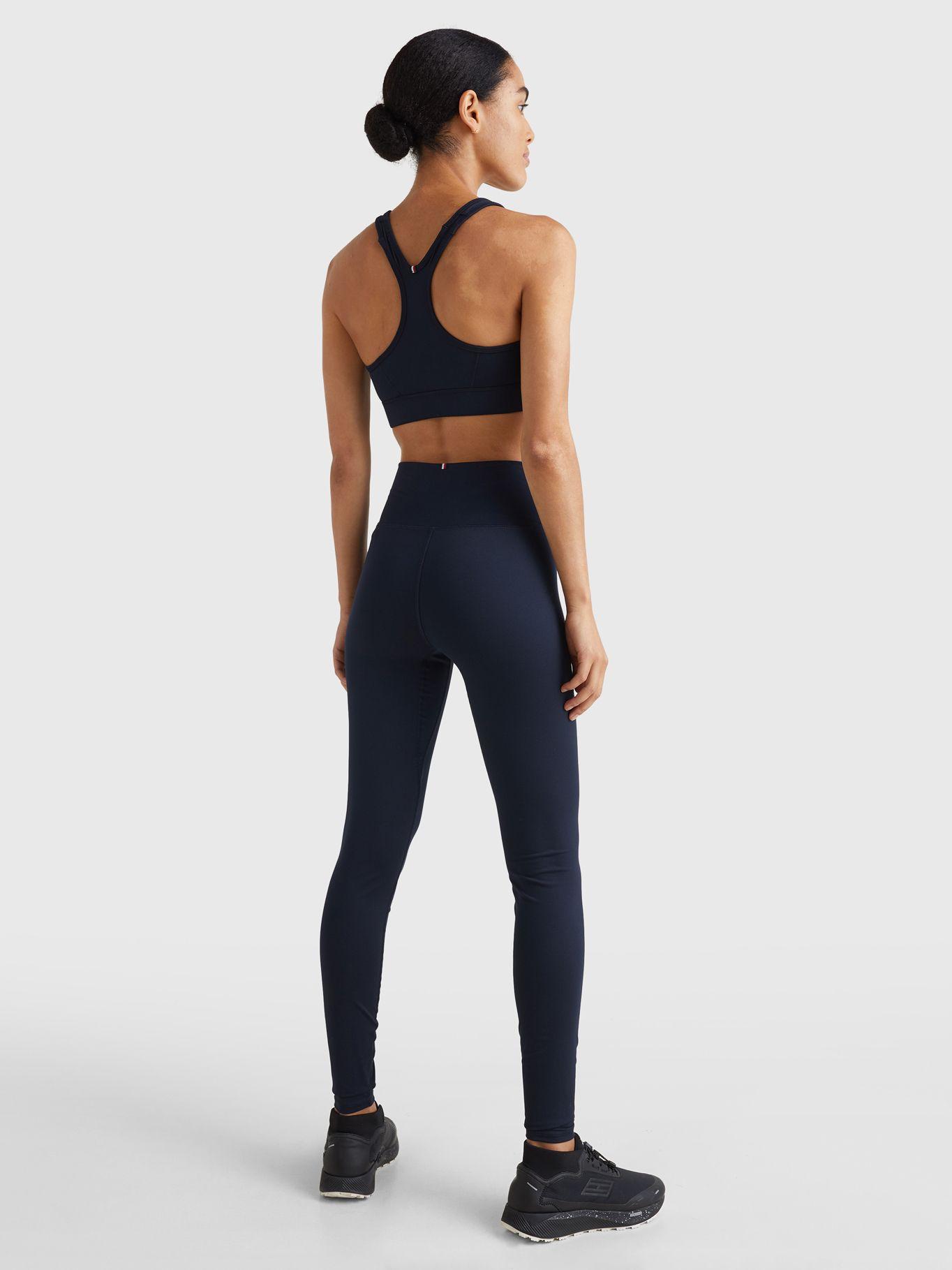 Leggings Essential Con Logo Azul Tommy Hilfiger-1