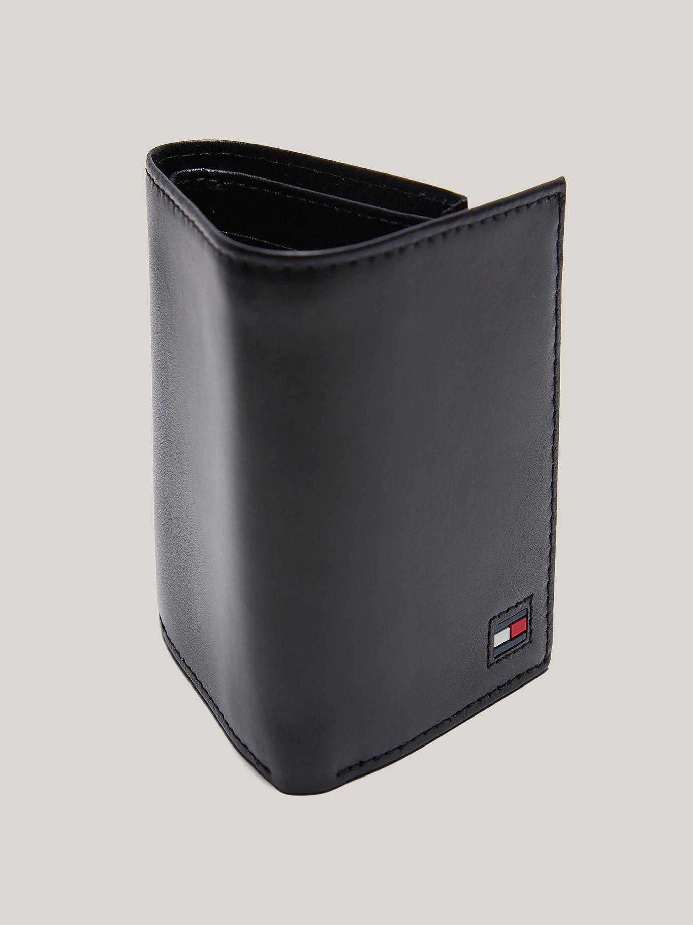 Billetera Trifold Con Logo Negro Tommy Hilfiger-2