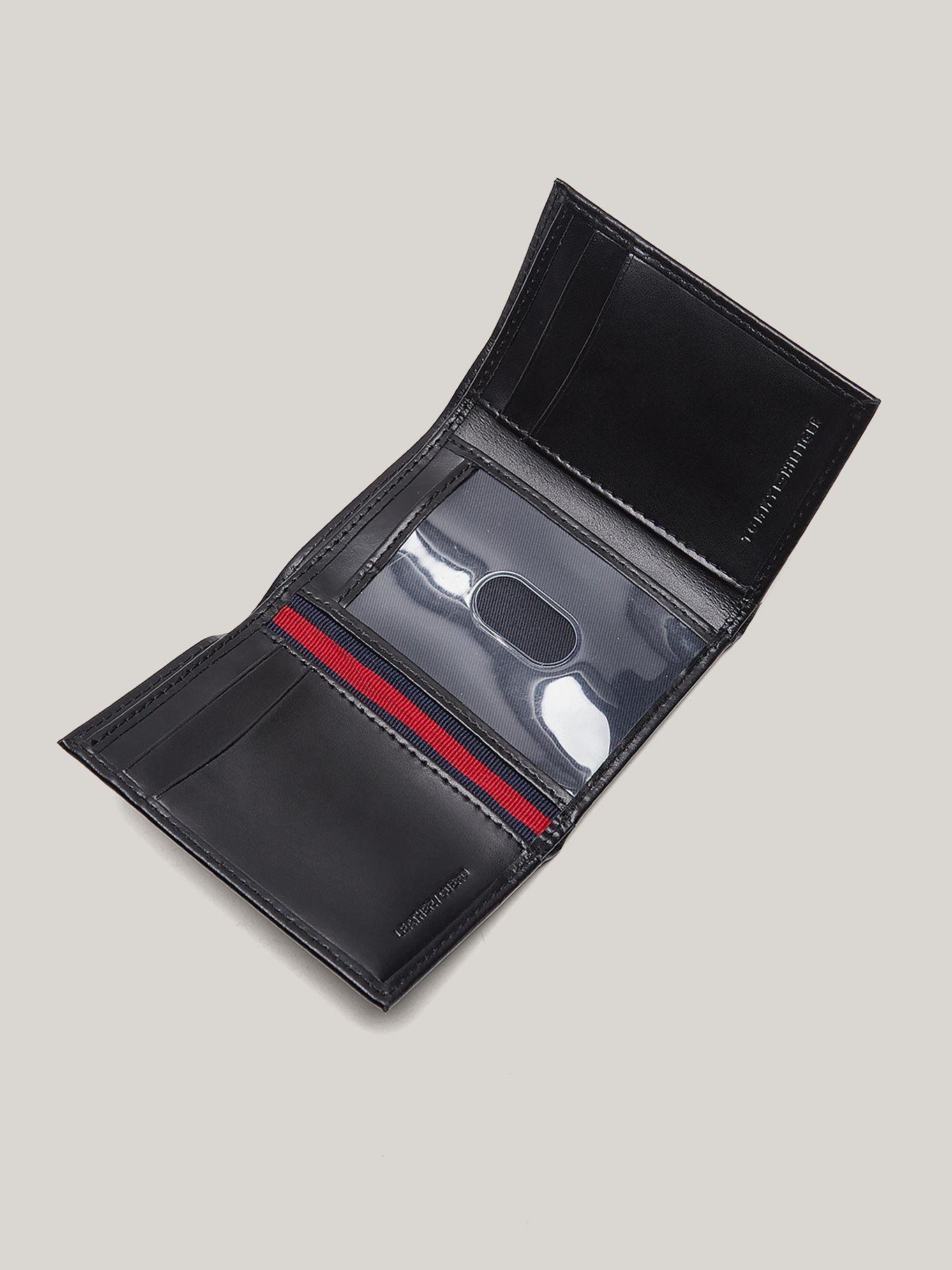 Billetera Trifold Con Logo Negro Tommy Hilfiger-3