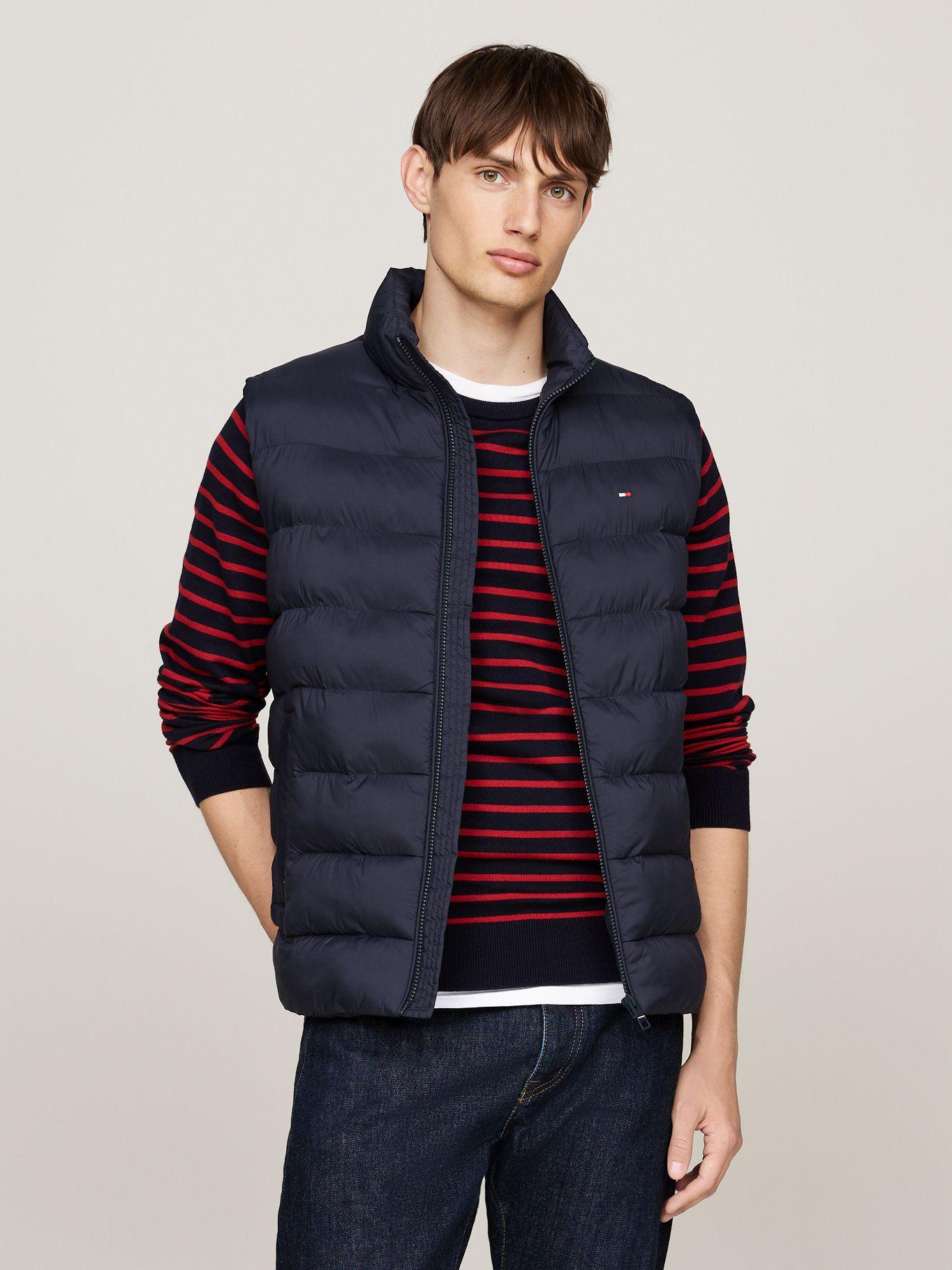 Parka Vest Acolchada Water Repellen Azul Tommy Hilfiger-0
