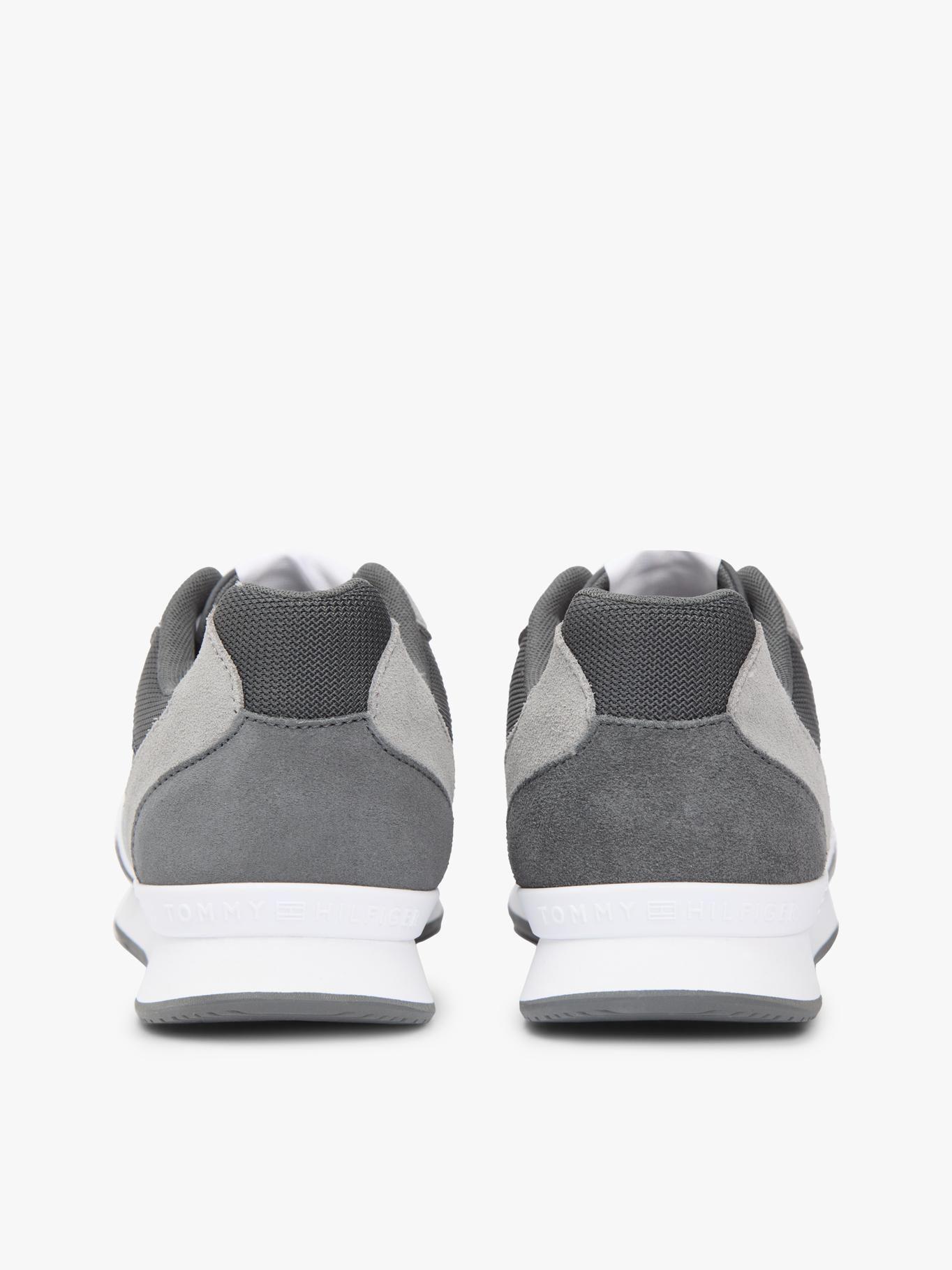 Zapatillas Runner Icon Mix Tommy Hilfiger Gris-2