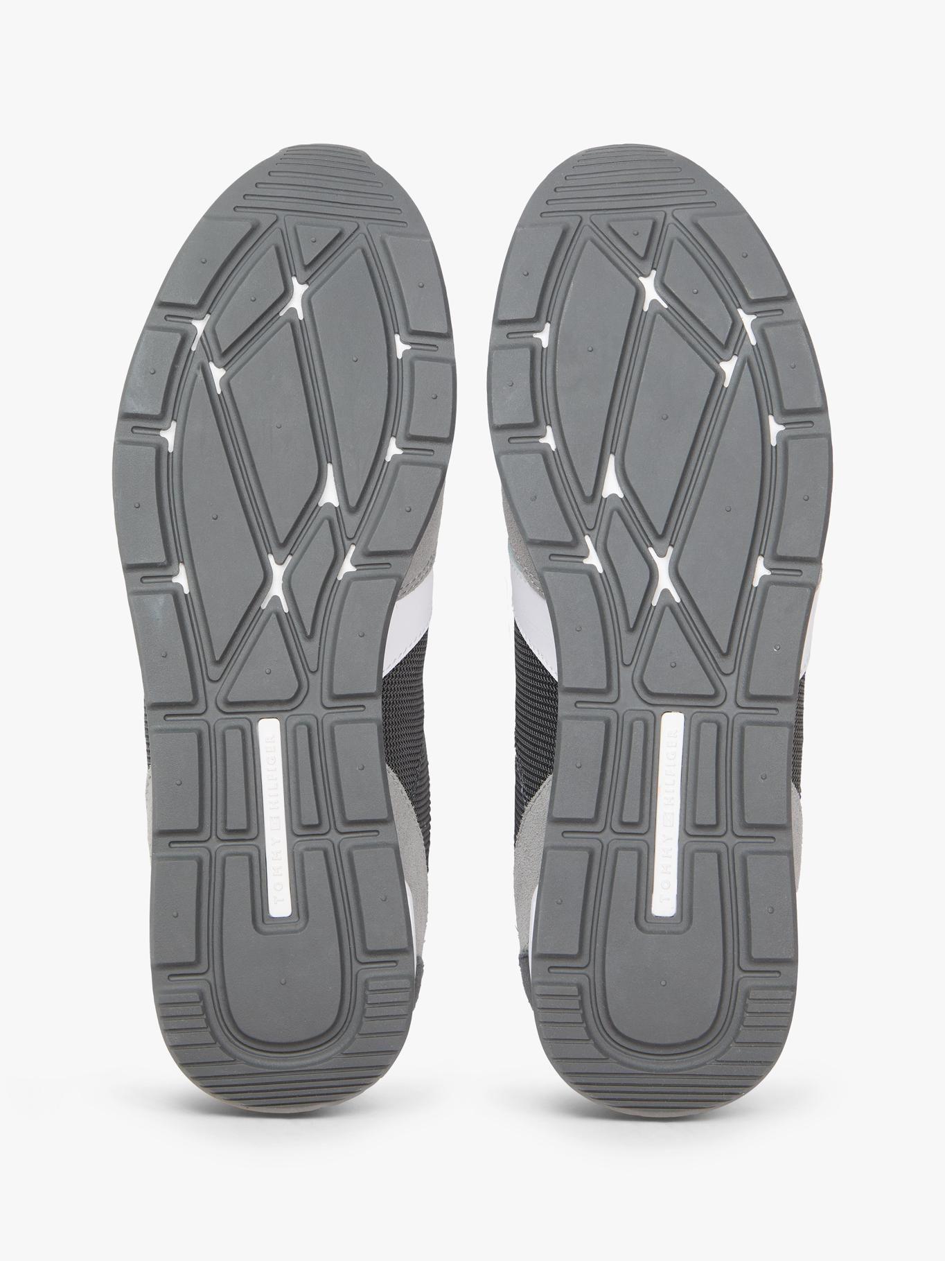 Zapatillas Runner Icon Mix Tommy Hilfiger Gris-4