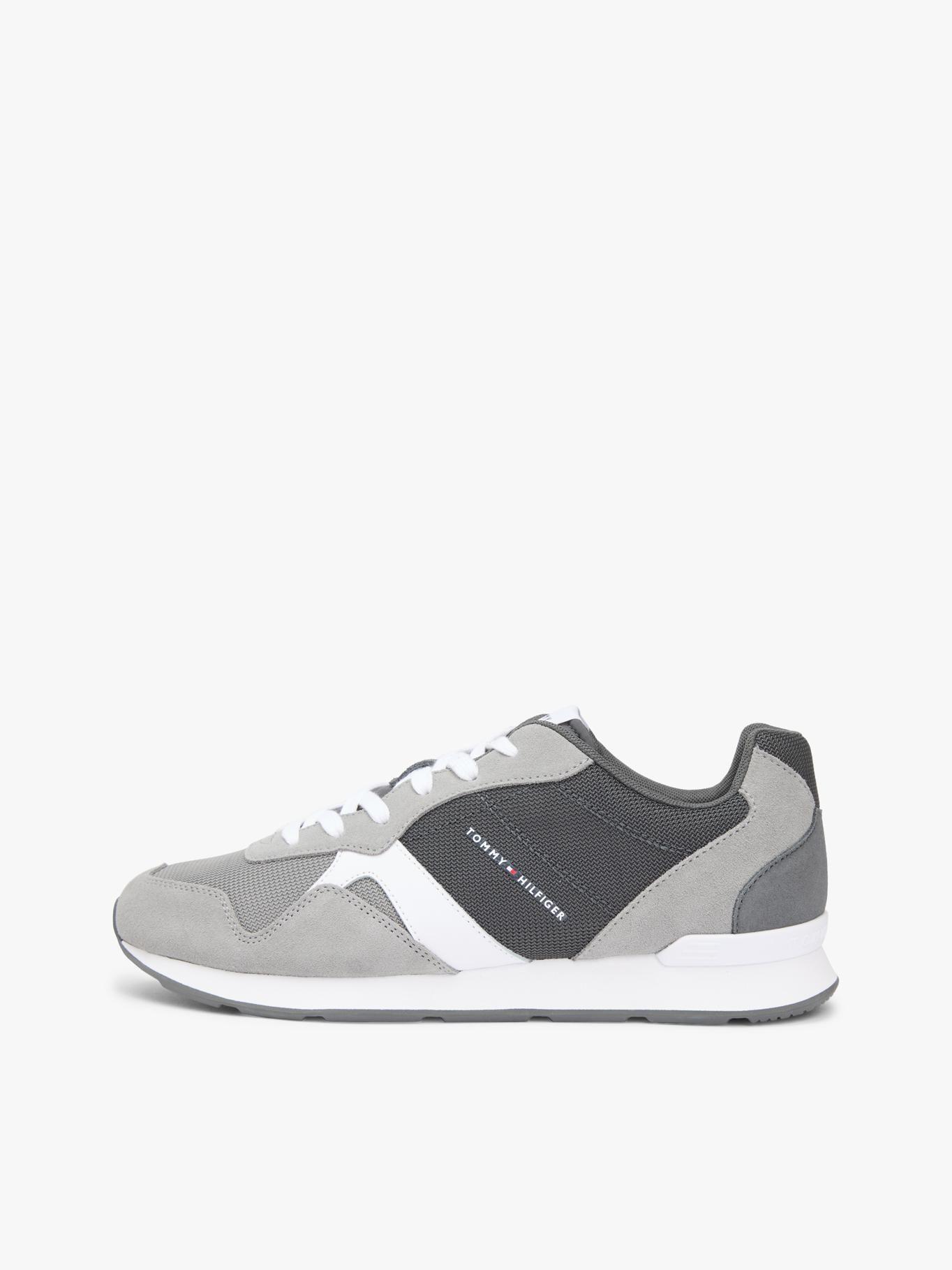 Zapatillas Runner Icon Mix Tommy Hilfiger Gris-6