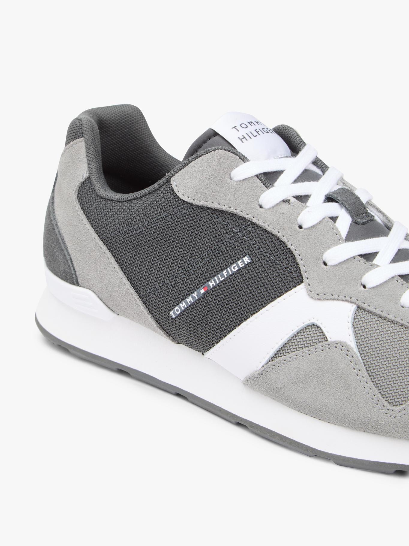 Zapatillas Runner Icon Mix Tommy Hilfiger Gris-7