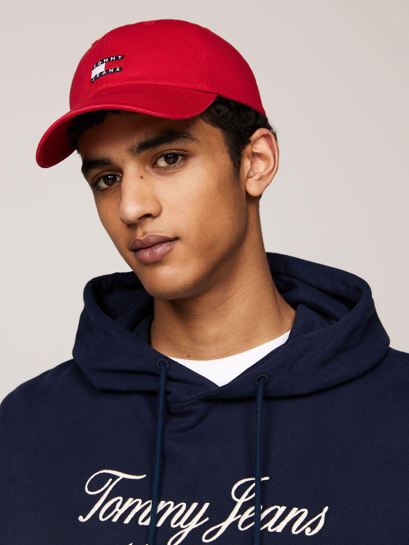 Polera Logo Slim Fit Rojo Tommy Hilfiger-1