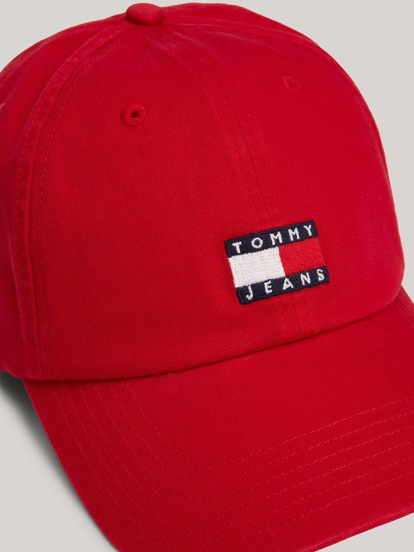 Polera Logo Slim Fit Rojo Tommy Hilfiger-2