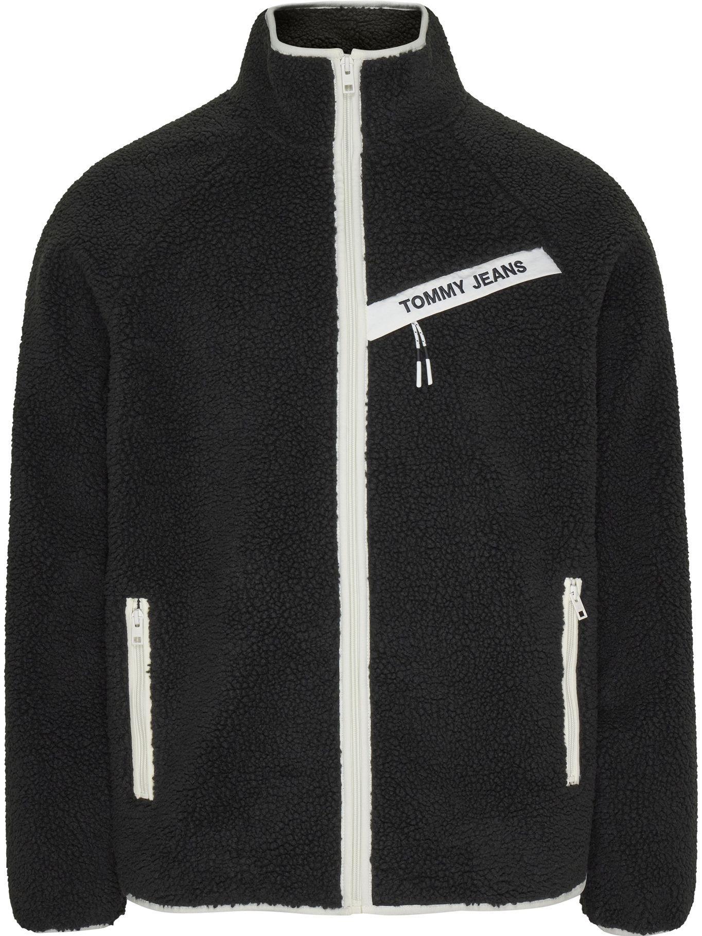 Chaqueta Binding Sherpa Con Logo Negro Tommy Hilfiger-0