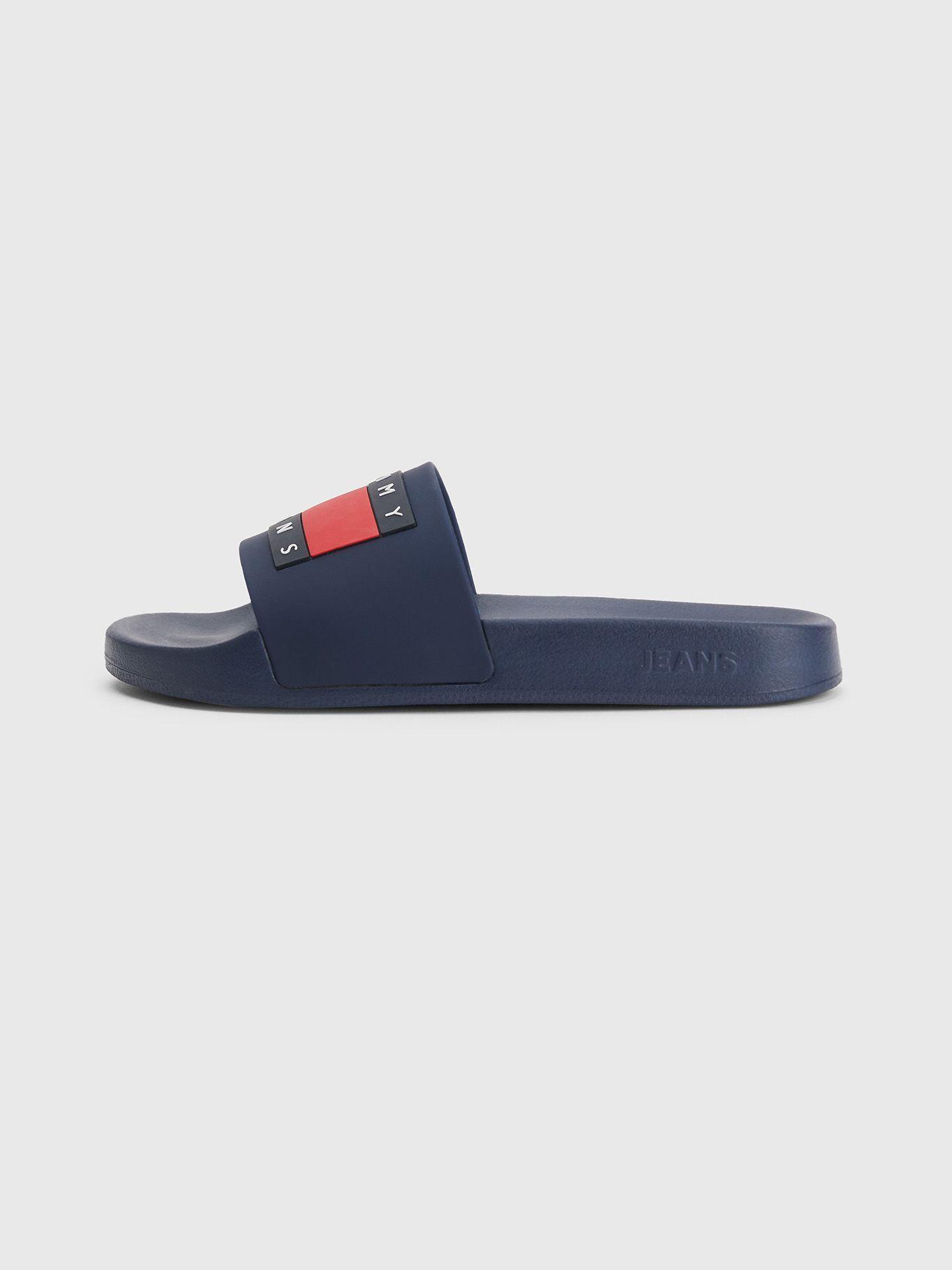 Sandalias Parche Flag Azul Tommy Jeans F2-4