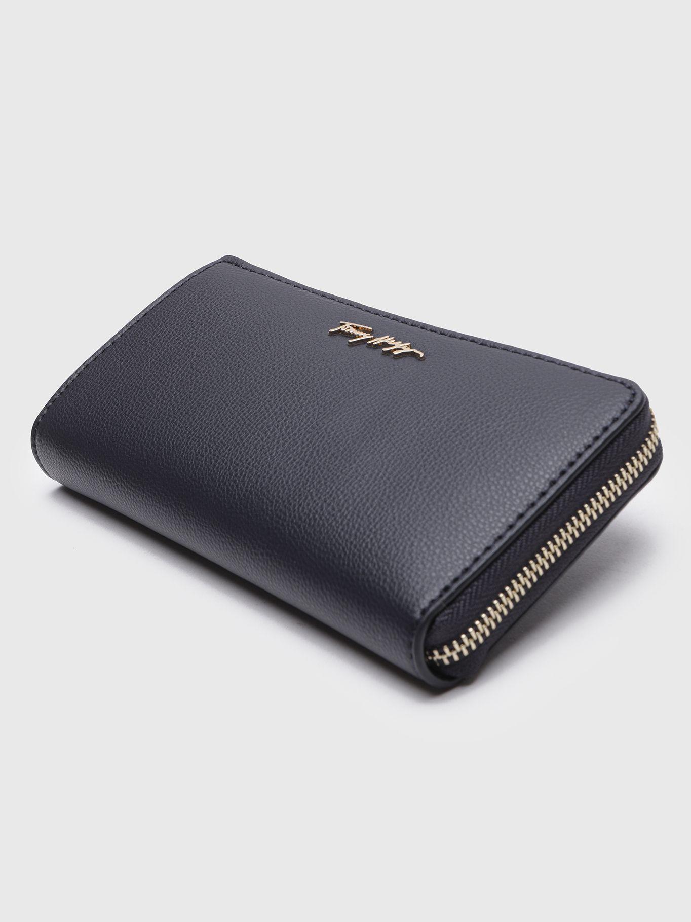 Billetera Th Joy Con Cierre Azul Tommy Hilfiger-2