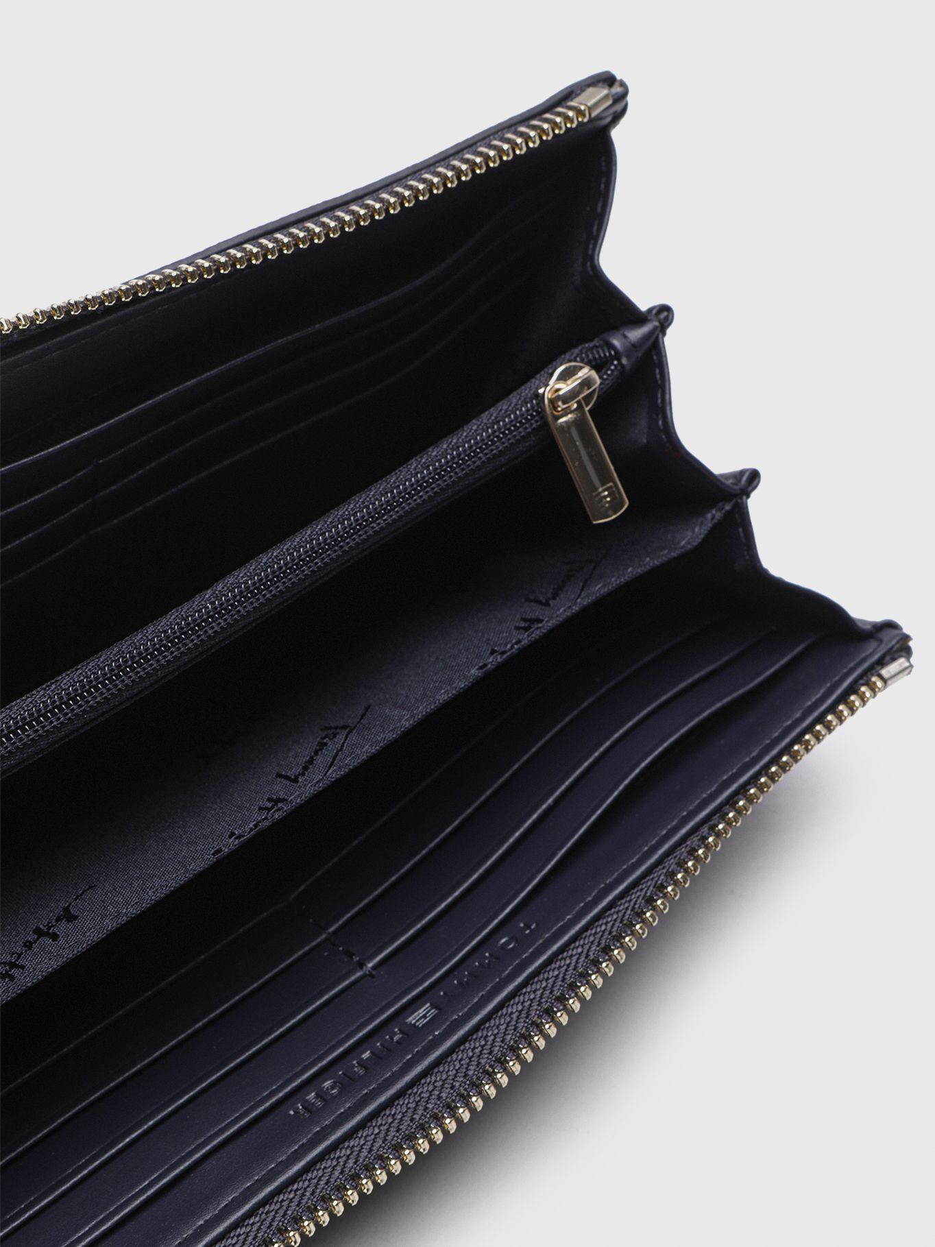 Billetera Th Joy Con Cierre Azul Tommy Hilfiger-5