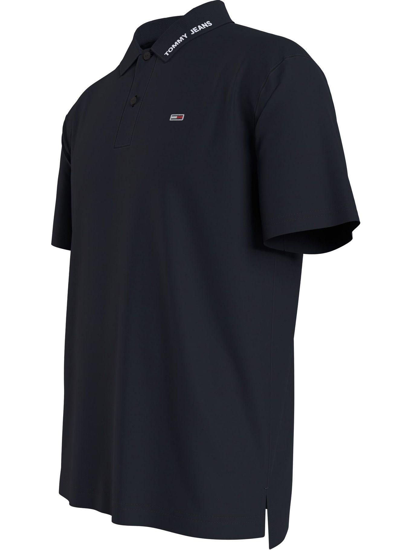 Polo Regular Fit Logo Negro Tommy Jeans F2-3