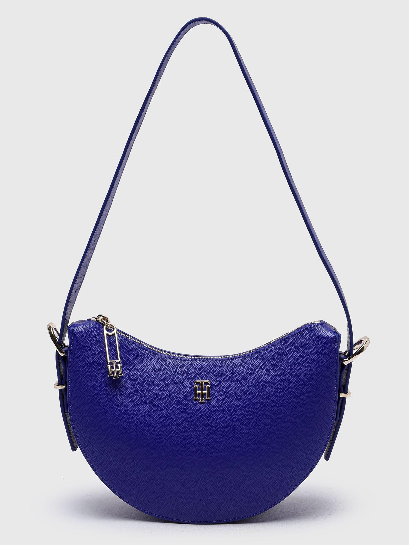 Cartera Hobo Timeless Logo Azul Tommy Hilfiger-0