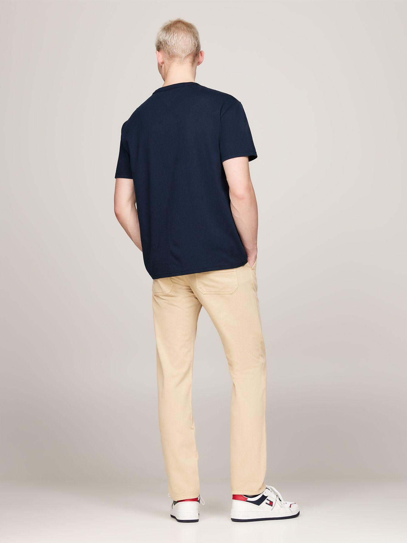 Polera Crest Flag Logo Azul Tommy Hilfiger-2