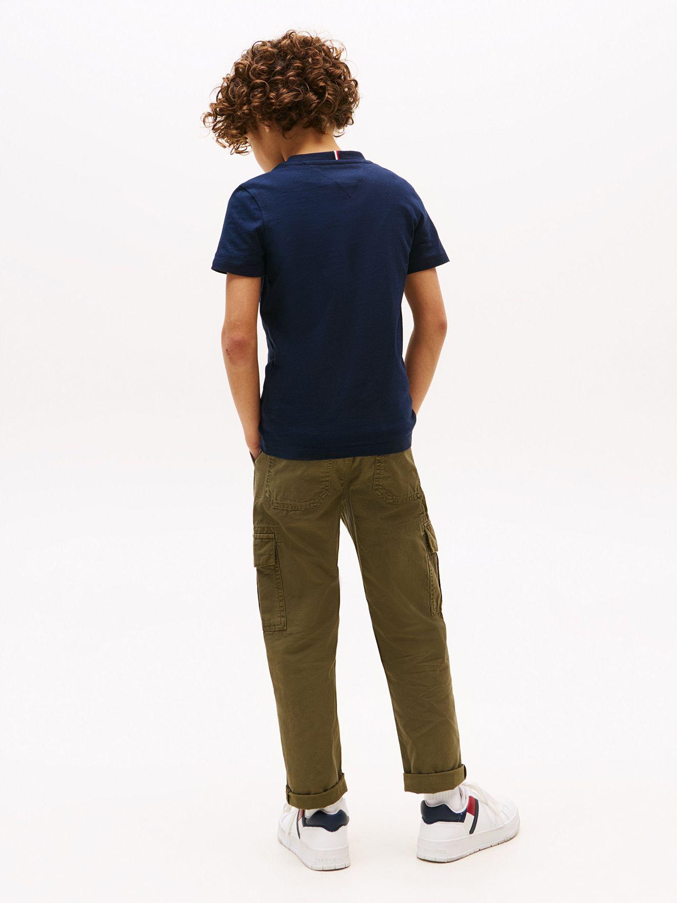 Polera Con Estampado Gráfico Azul Tommy Hilfiger-2