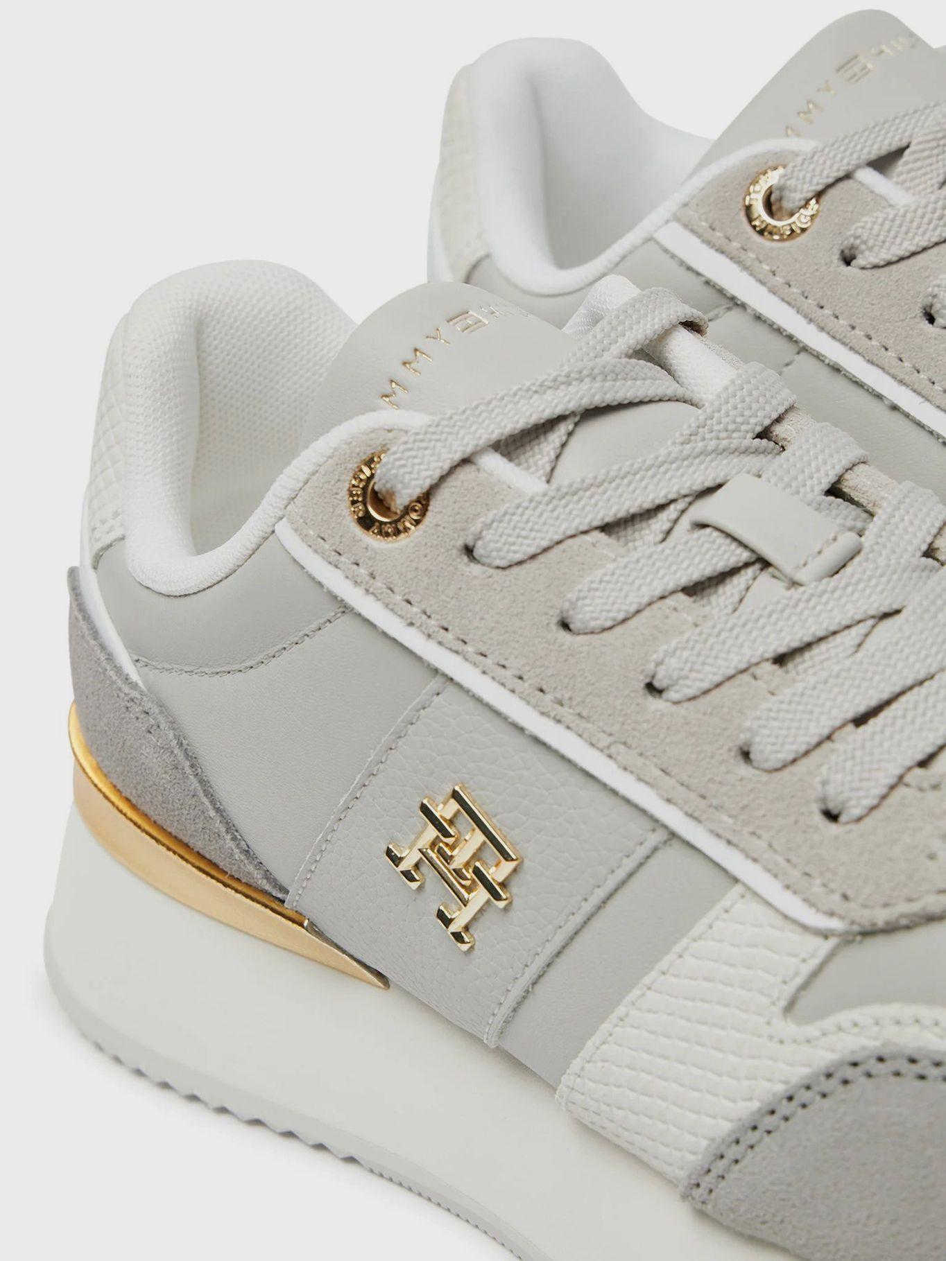 Zapatillas Con Paneles Metalizados Gris Tommy Hilfiger-5