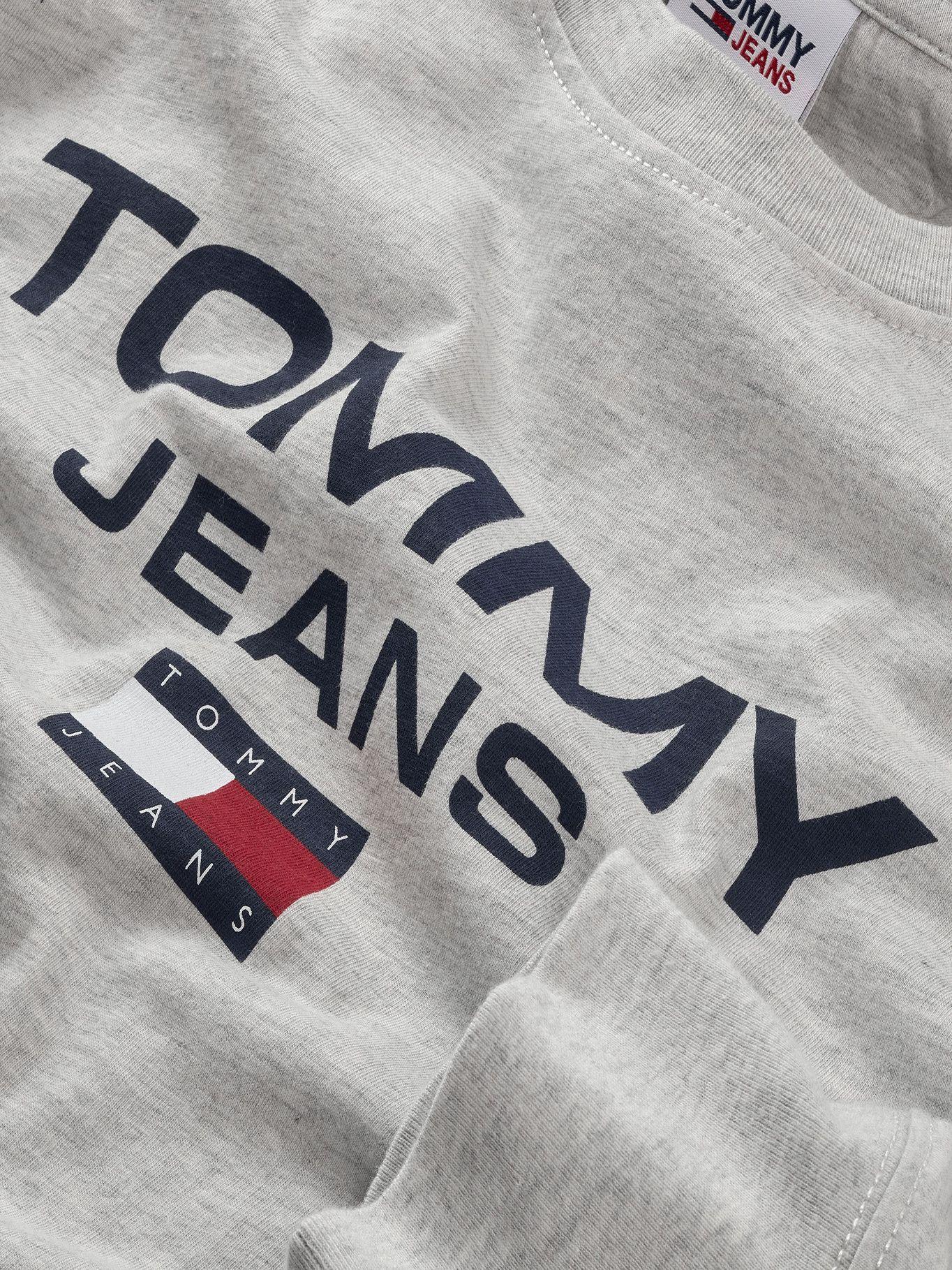 Polera Classic Entry Con Logo Gris Tommy Hilfiger-2