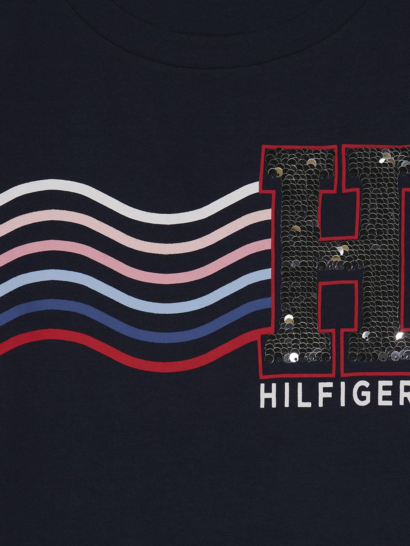Polera Logo Gráfico Azul Tommy Hilfiger-1