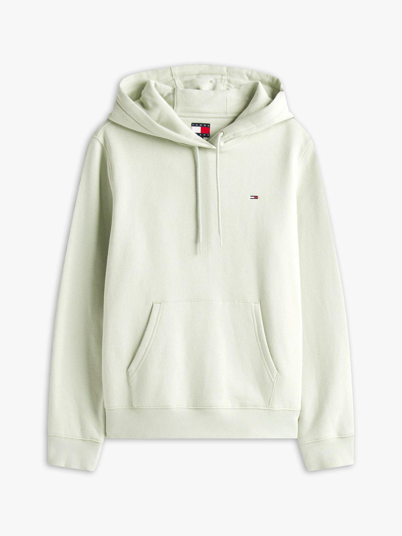 Polerón Hoodie Flag Logo Verde M1C Tommy Jeans-4