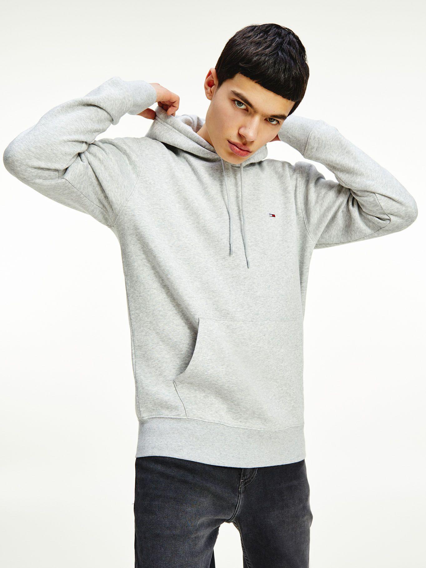Polerón Hoodie Regular Fit Gris Tommy Hilfiger-0
