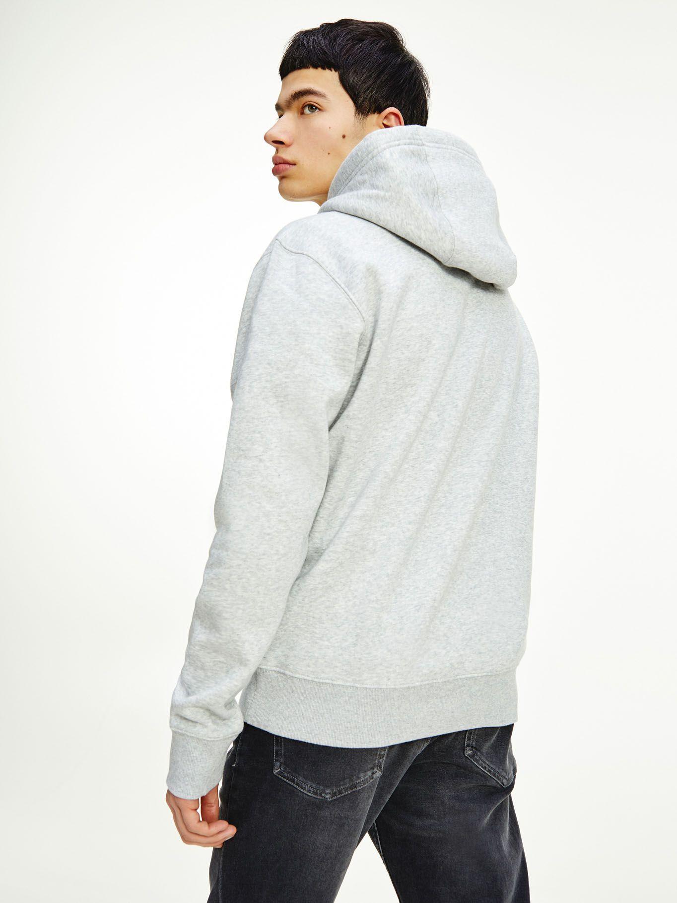 Polerón Hoodie Regular Fit Gris Tommy Hilfiger-1