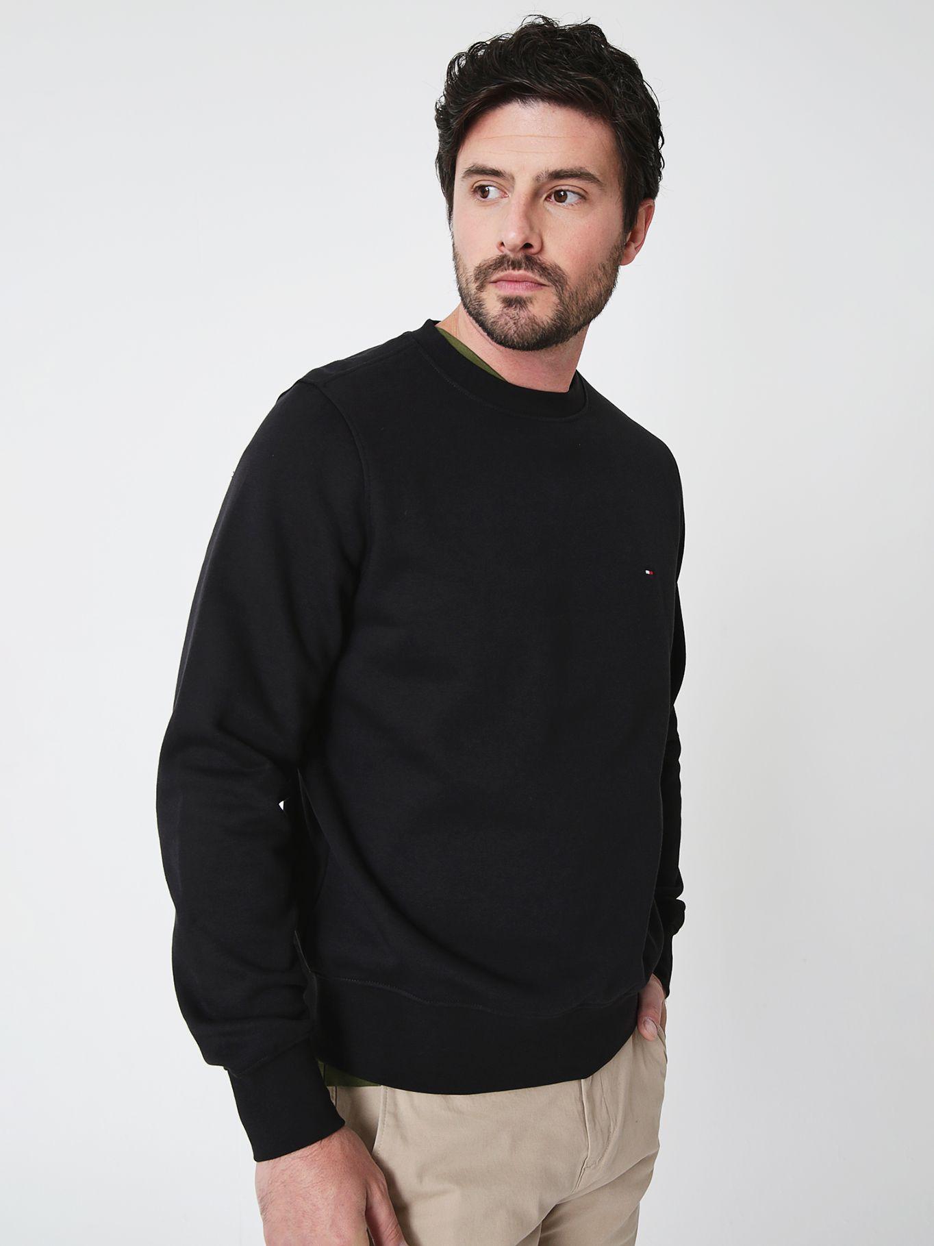 Polerón Essential C-Neck Negro Tommy Hilfiger-0