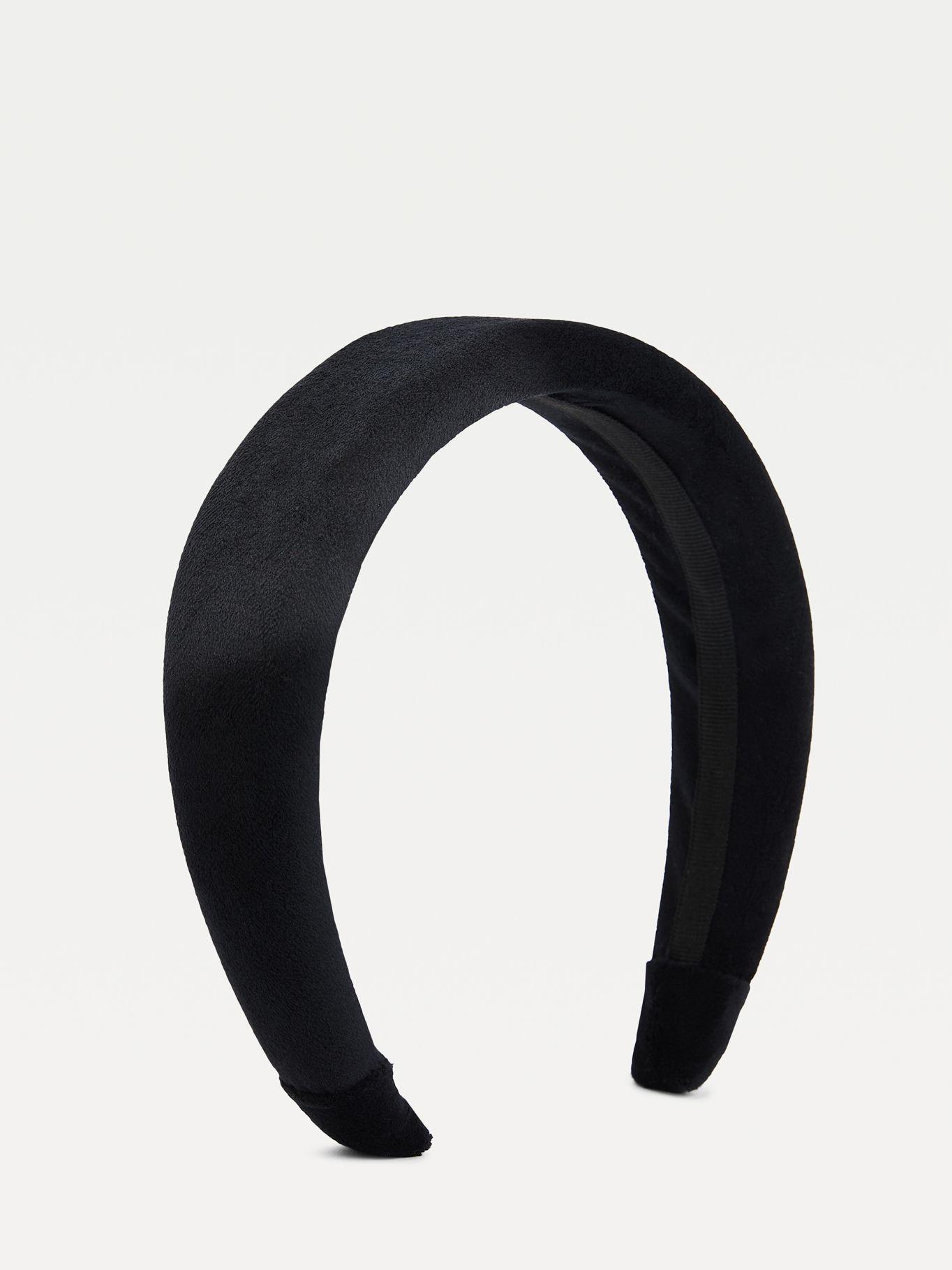 Cintillo Velvet Th Elevated Negro Tommy Hilfiger-1